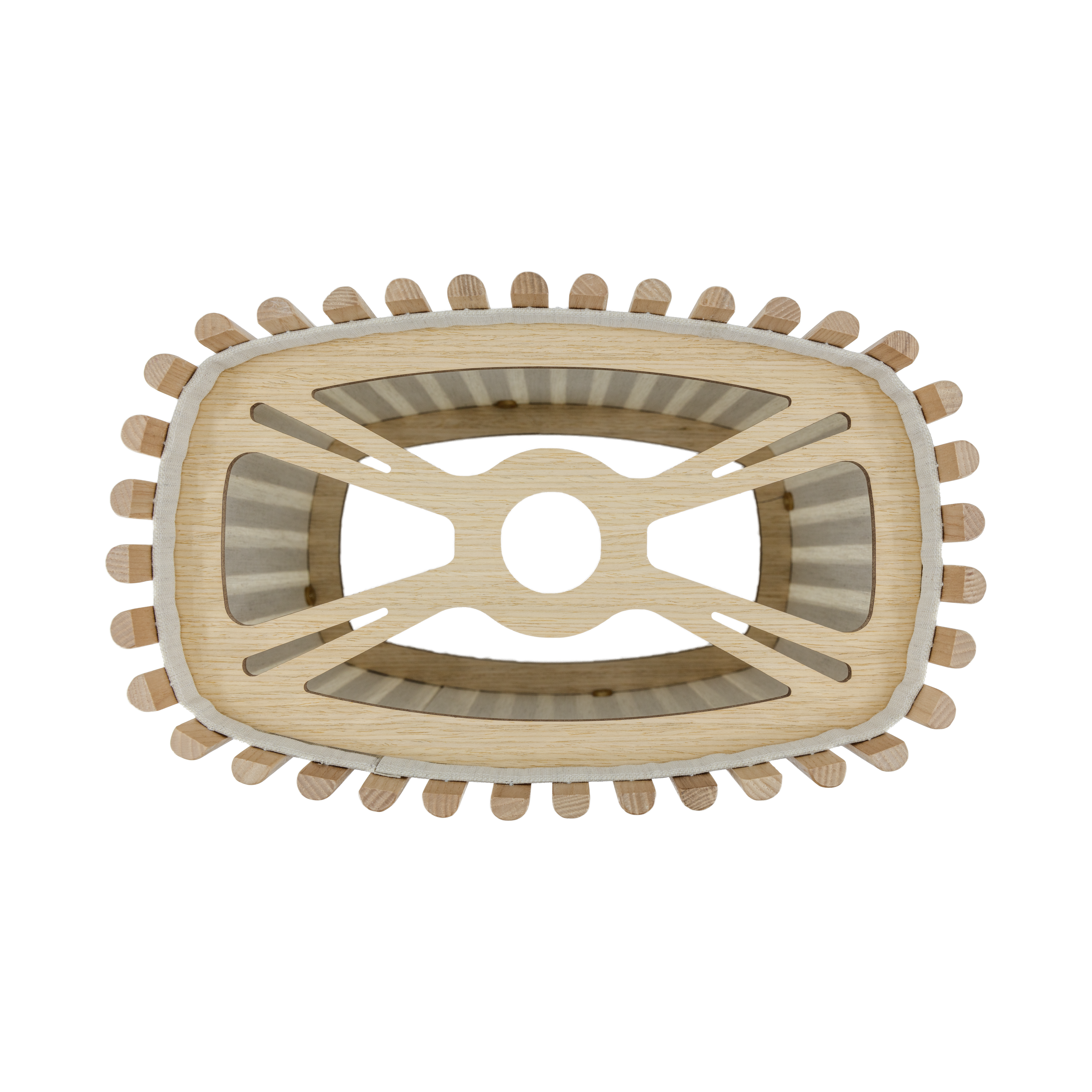 Umage Komorebi Lampunvarjostin Rectangular Oak Medium