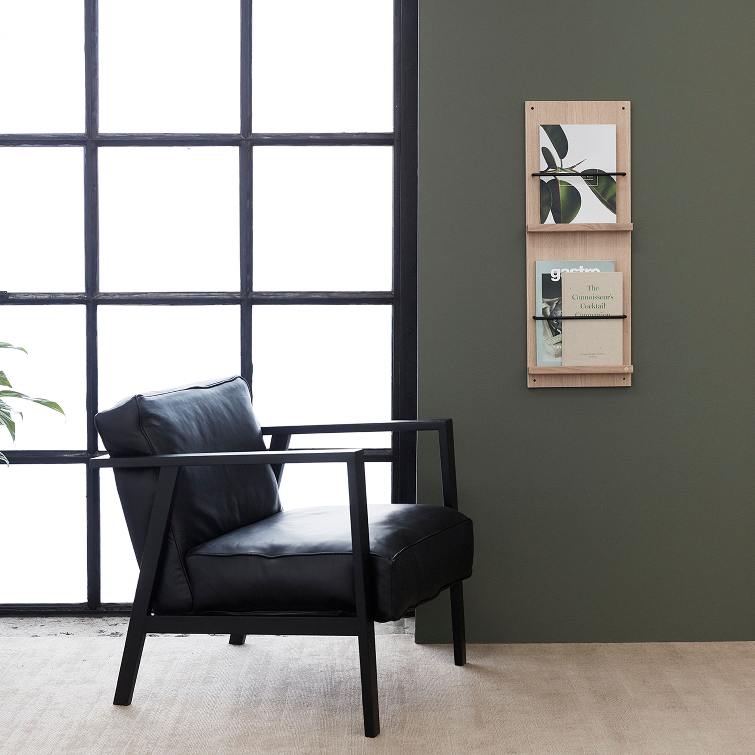 Andersen Furniture A-Magazine Gallery 2 Tidingsholder Eik 30x80