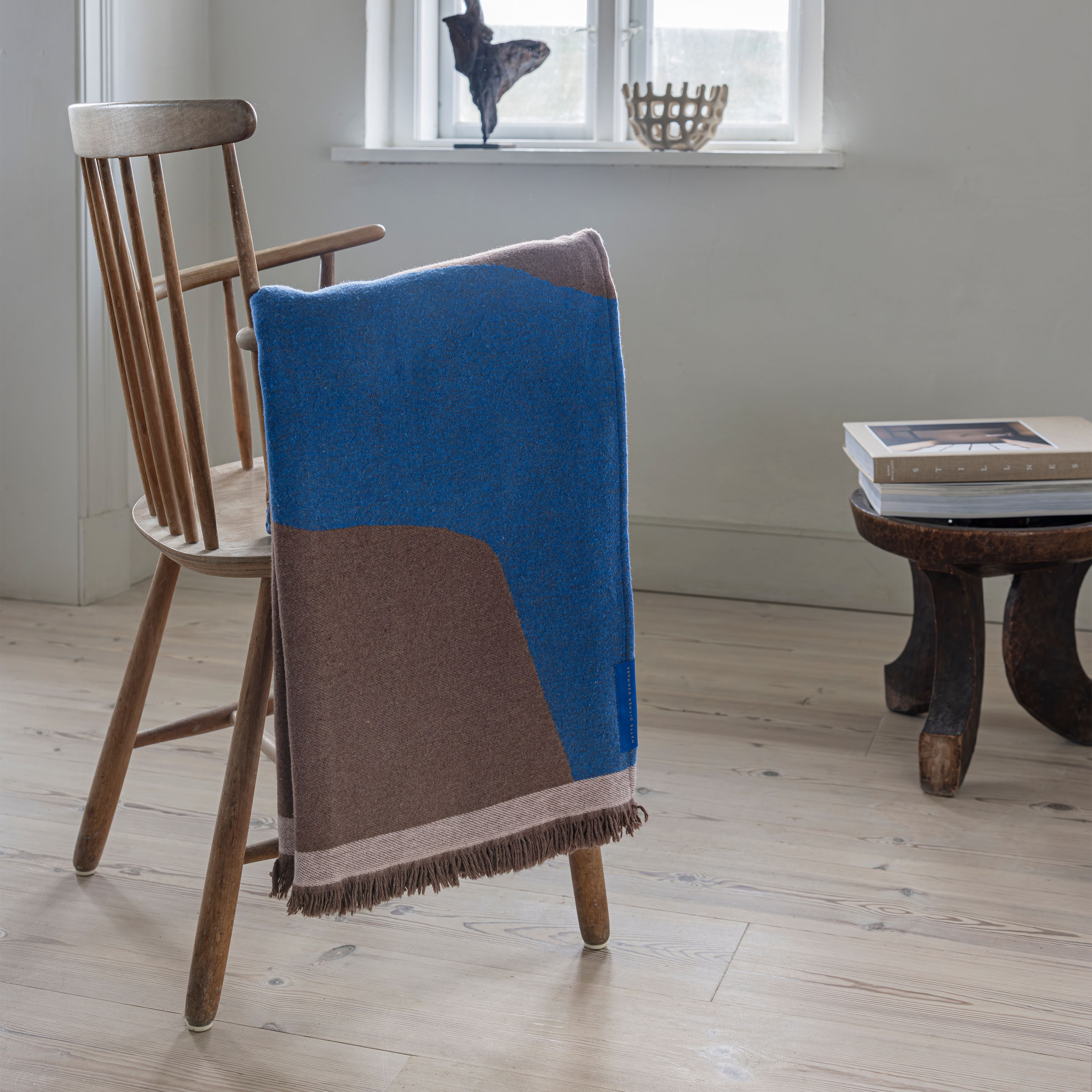 Mette Ditmer Studio Pläd Cognac 130x175