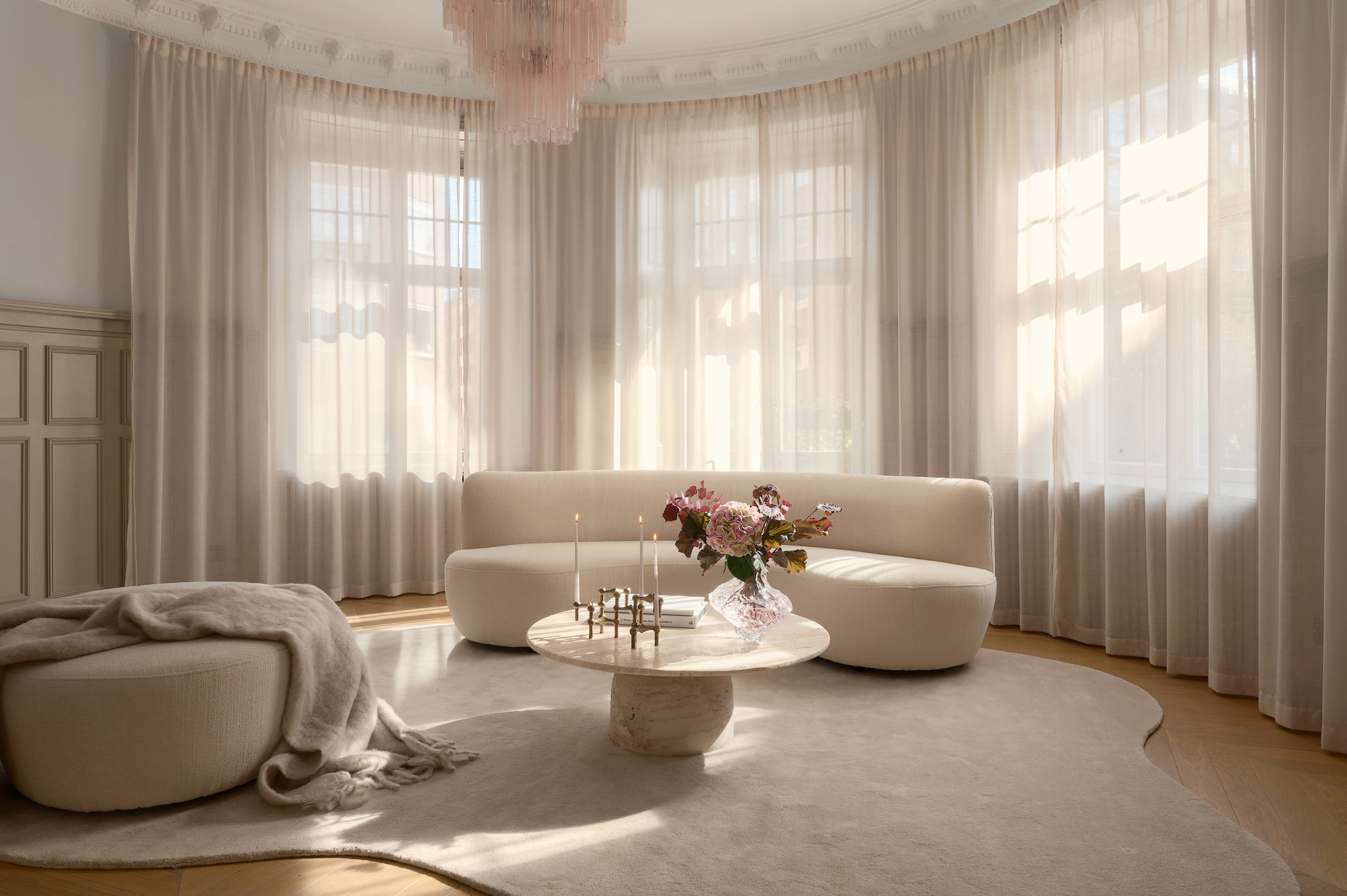 Sleepo Collection Stormi Ullteppich Beige 300x400