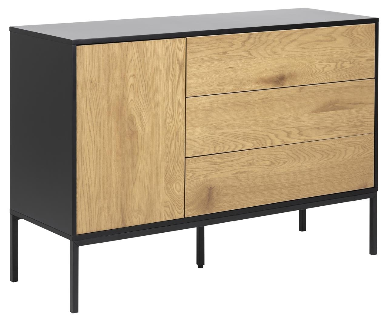 Nordic Home - Dalvik Skänk 120cm - Svart