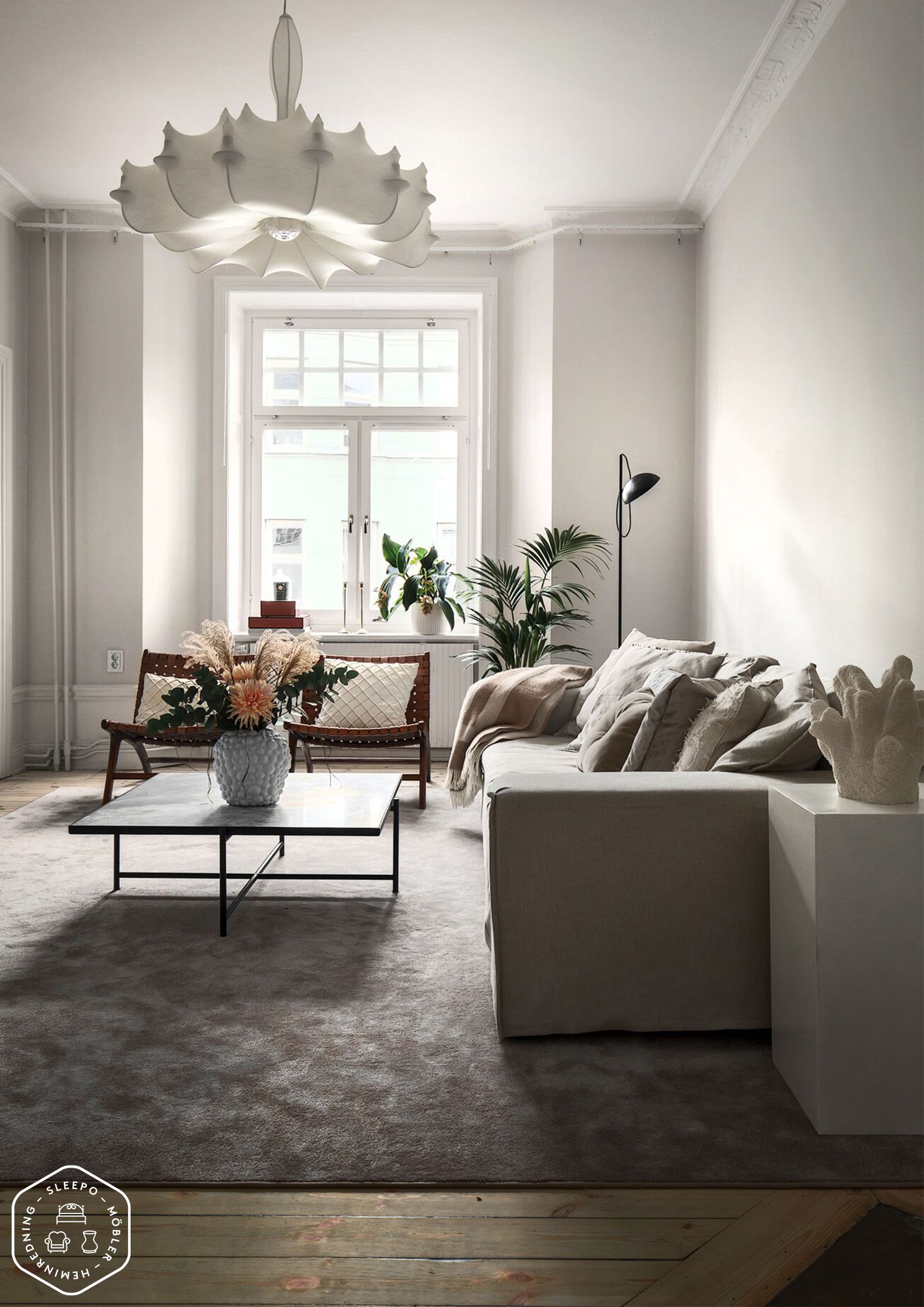 Byon Aventurin Coral Bordslampa 30cm