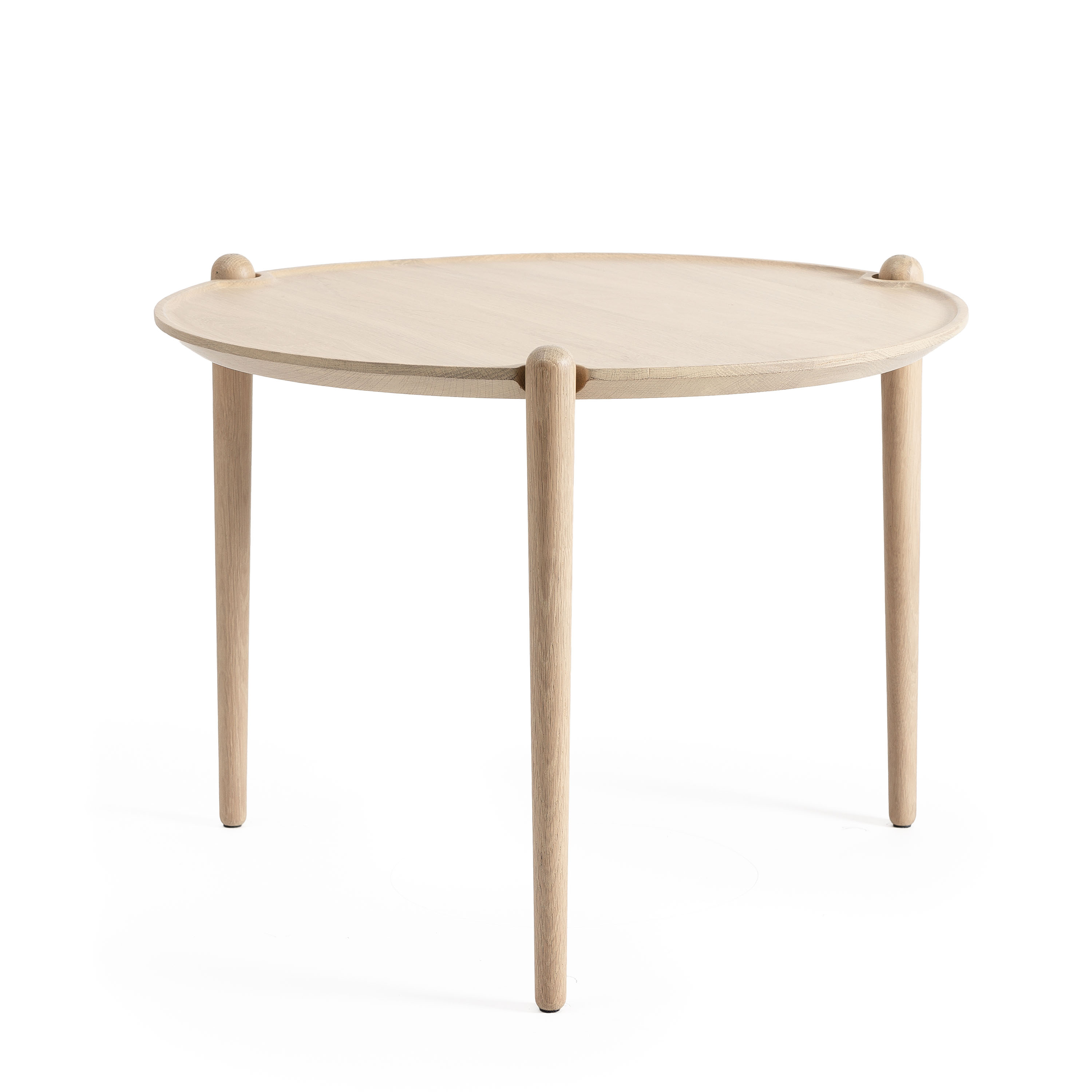 Aria Sidobord Light Oak High