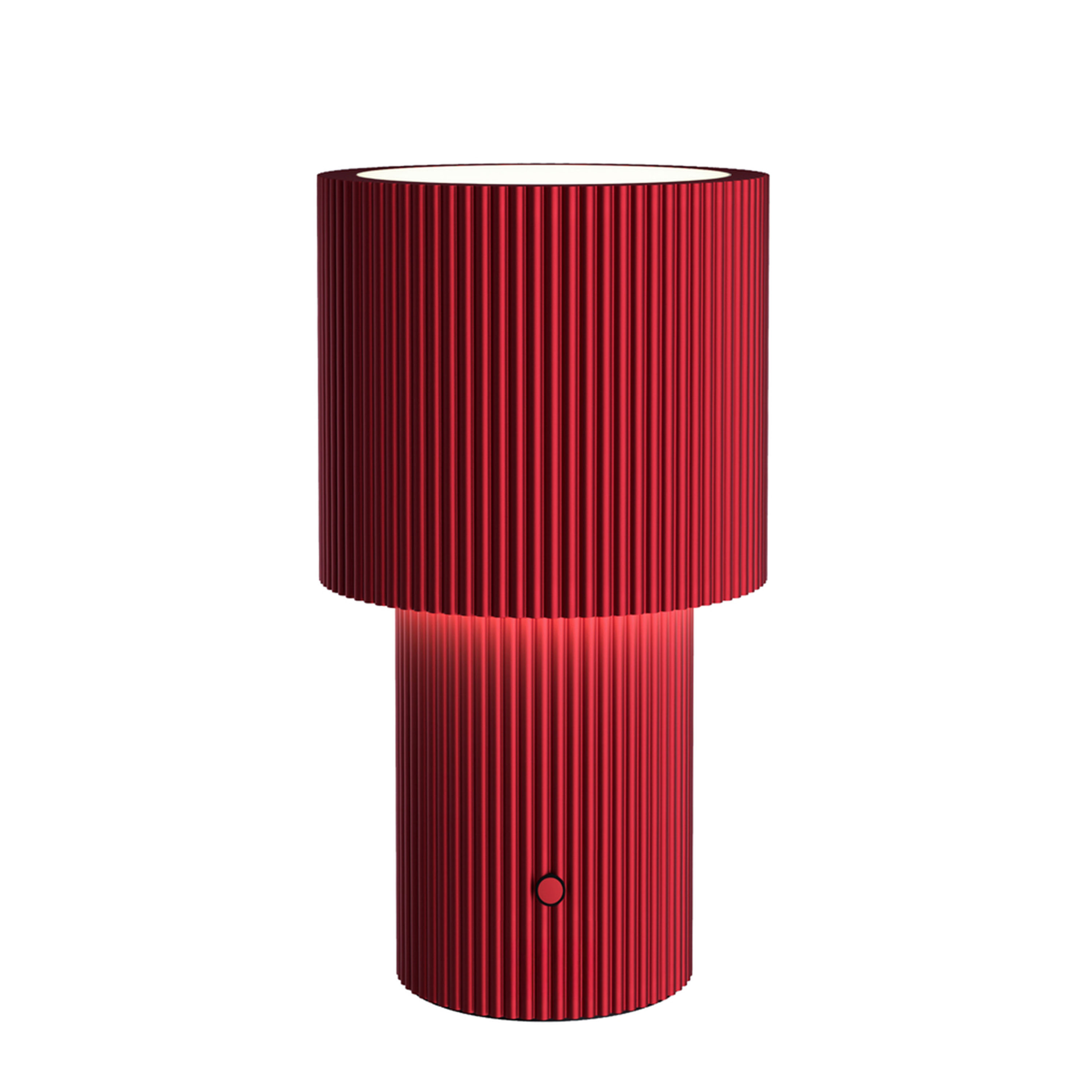 Iluma Tragbare Tischlampe Rot 22cm