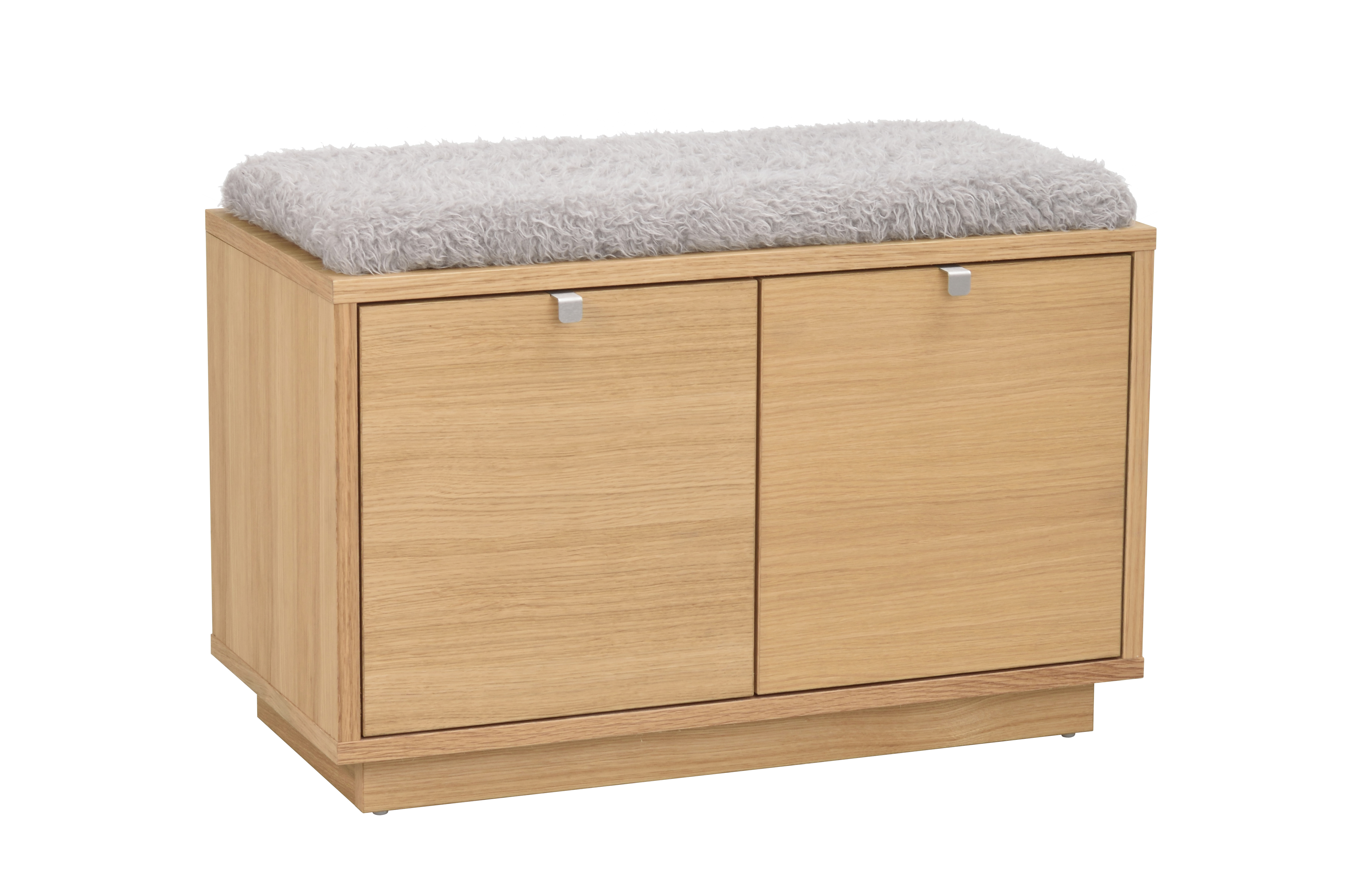 Confetti Bänk 2 Ek/Ljusgrå