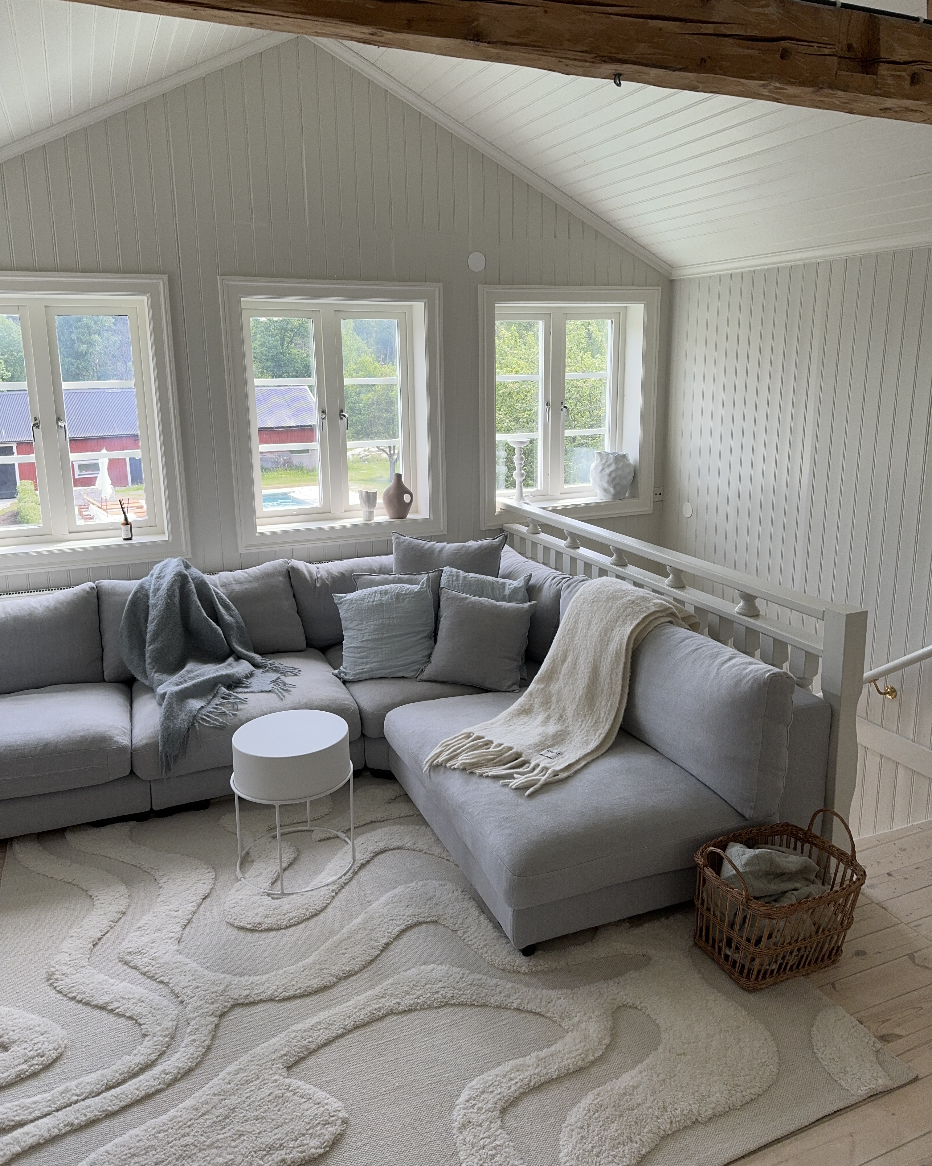 Tinted Norlander Ullteppich Offwhite 250x350