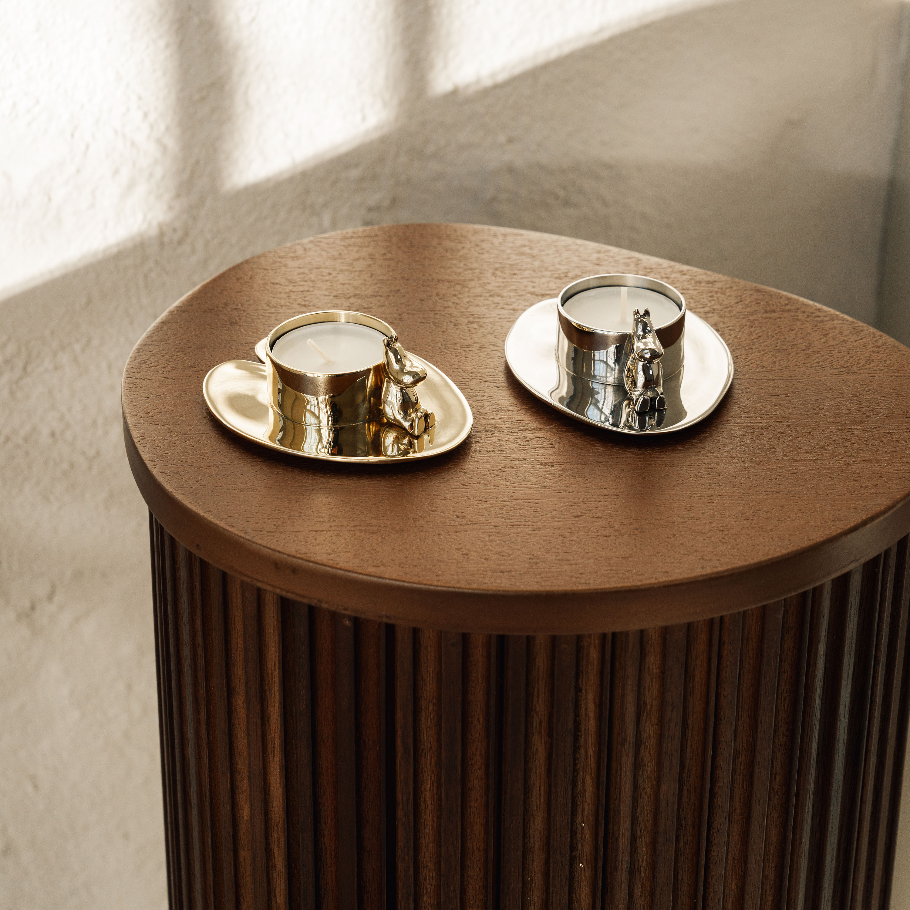 Hilke Collection Hilke X Mumins Nr.3 Kerzenhalter Messing