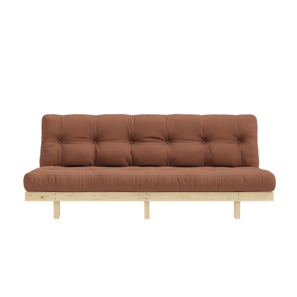 Karup Design - Lean Bäddsoffa Natur/Clay Brown 190cm - Brun