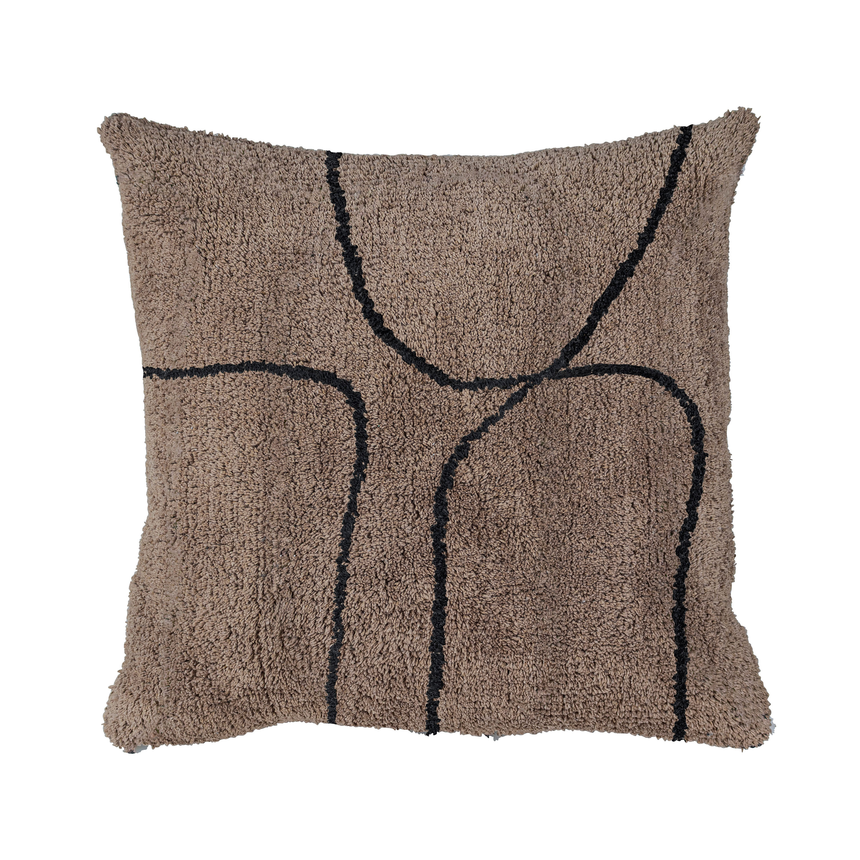 Shadow Kissenbezug Braun 50x50