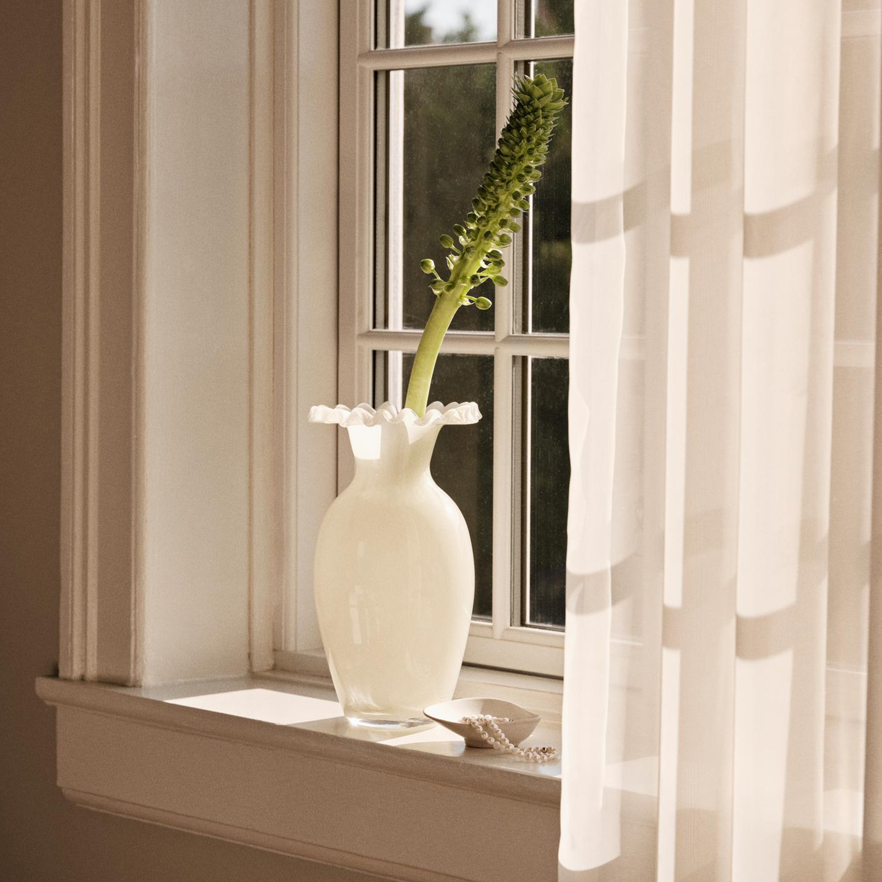 Broste Copenhagen Jasmin Vasee Off White Ø15,5