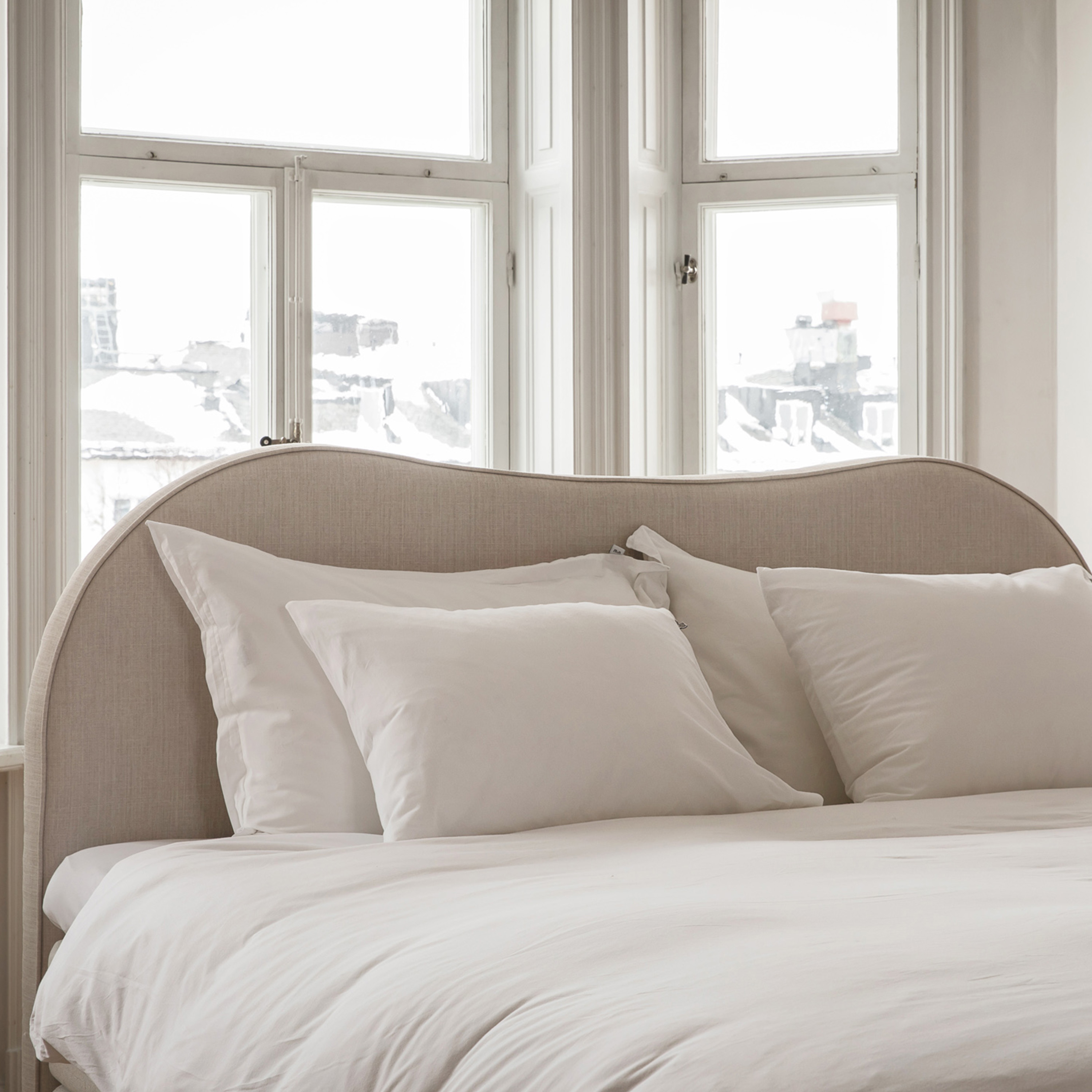 Sleepo Collection Lola Sängynpääty Luonnonväri 180cm