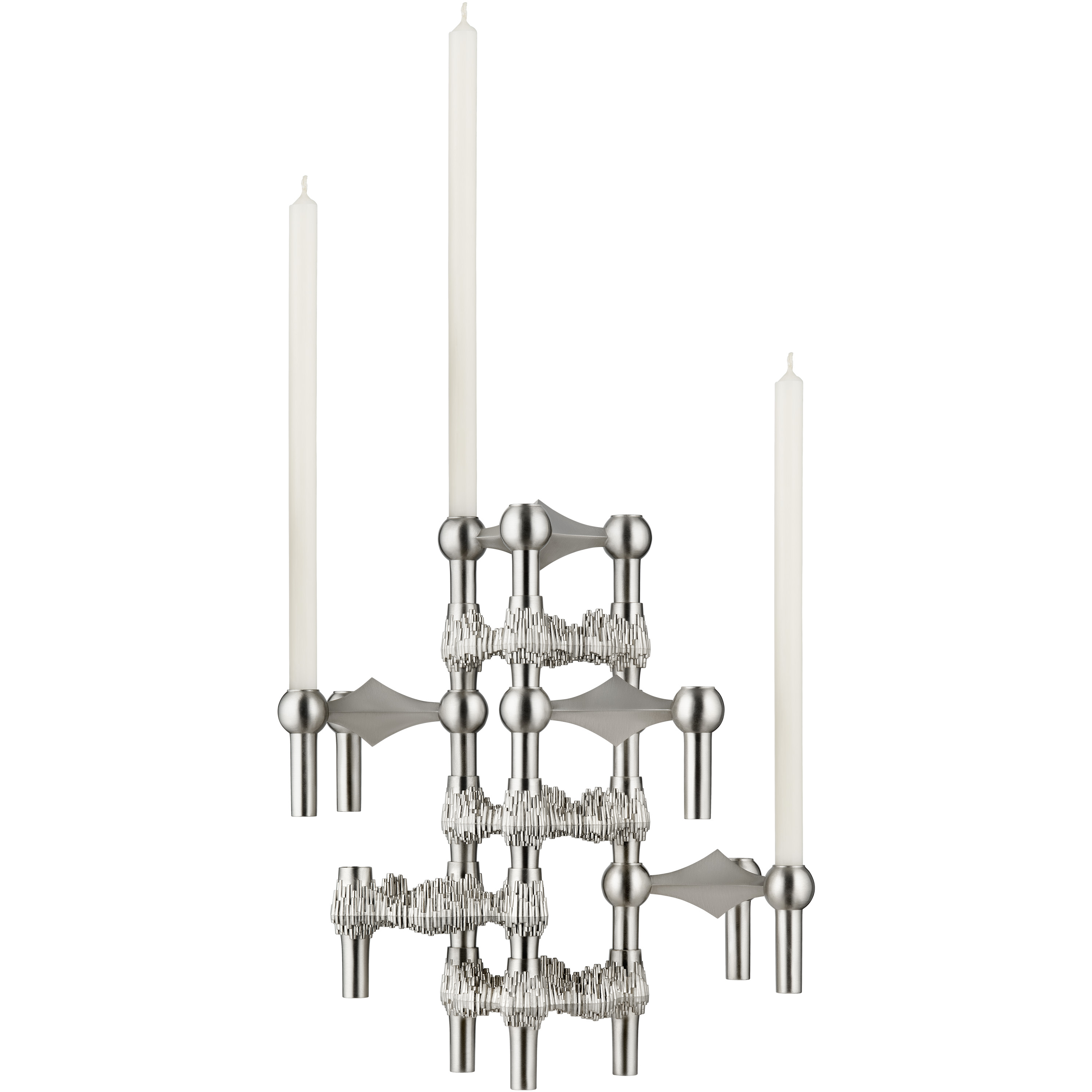 Stoff Quist Ljusstake Brushed Chrome