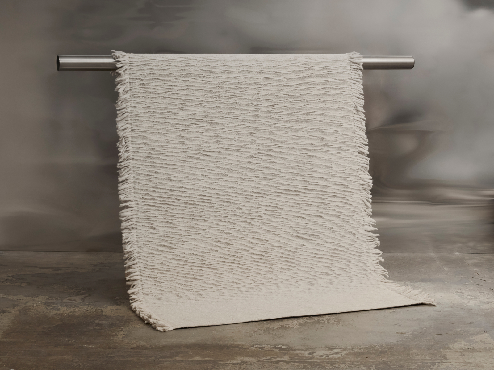 Tinted Fagerlund Wollteppich Beige/Offwhite 170x240