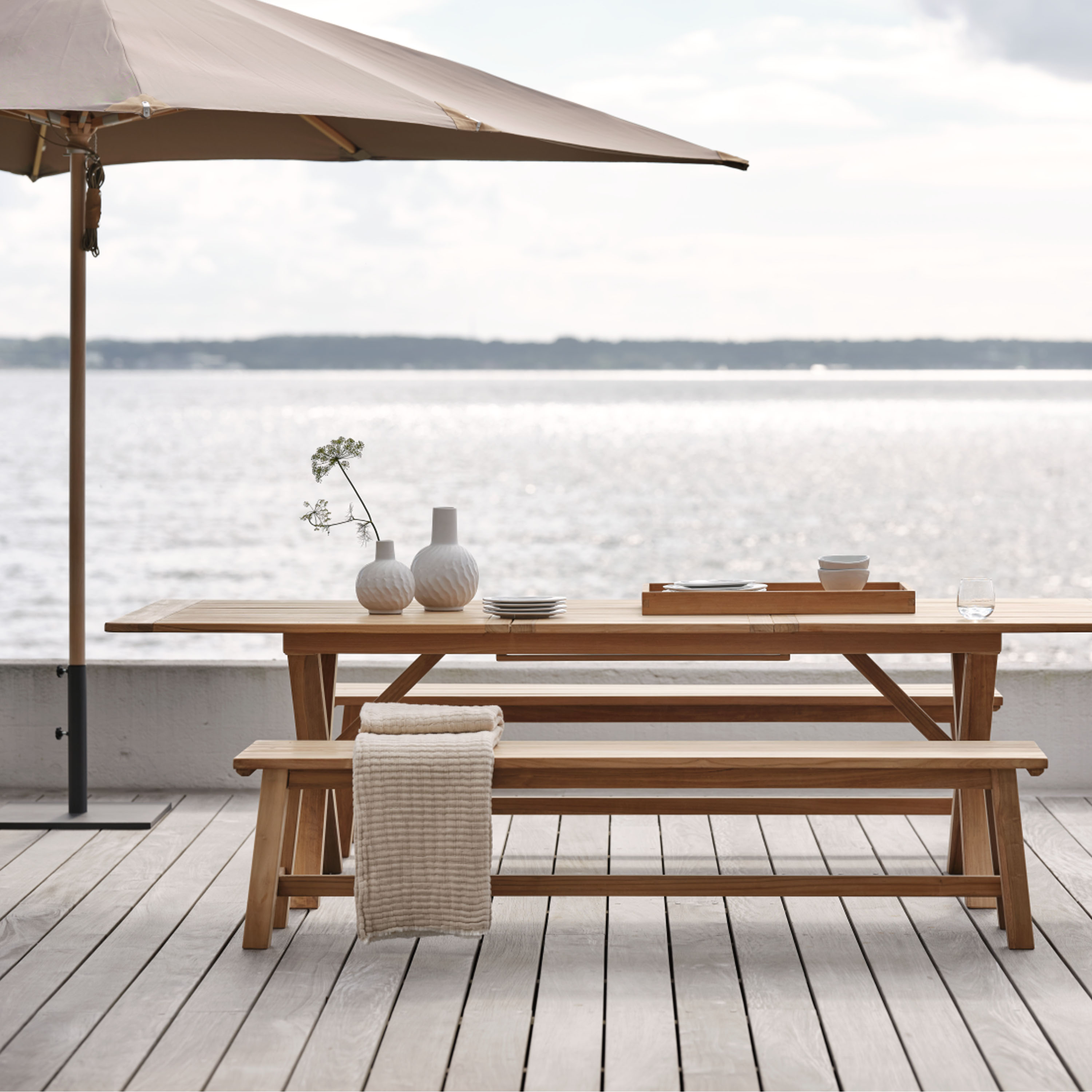 Brafab Keros Bänk Natur 190cm