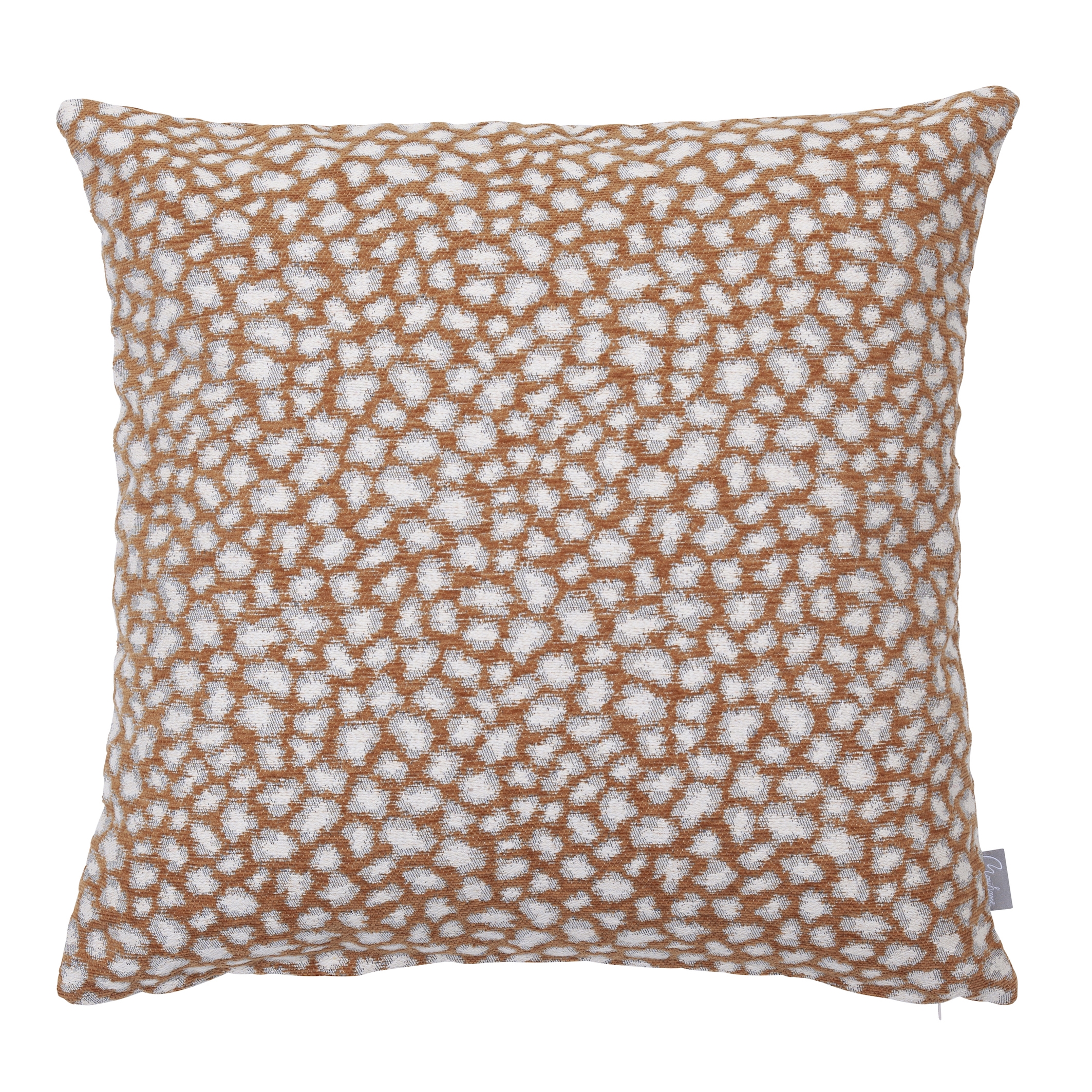 Leo-tyynyliina ruskea 50x50