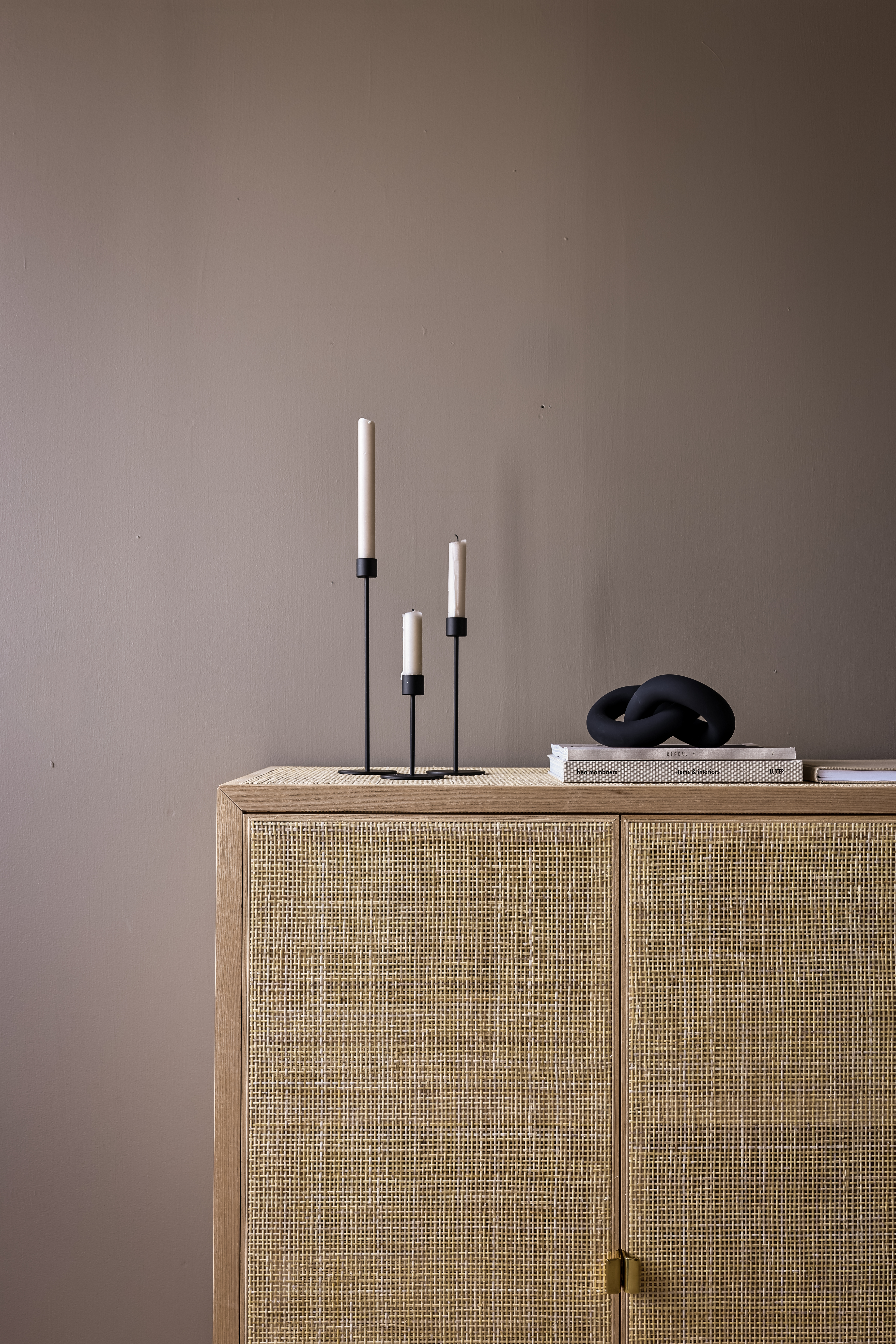 Cooee Design Ljusstake Black 13cm