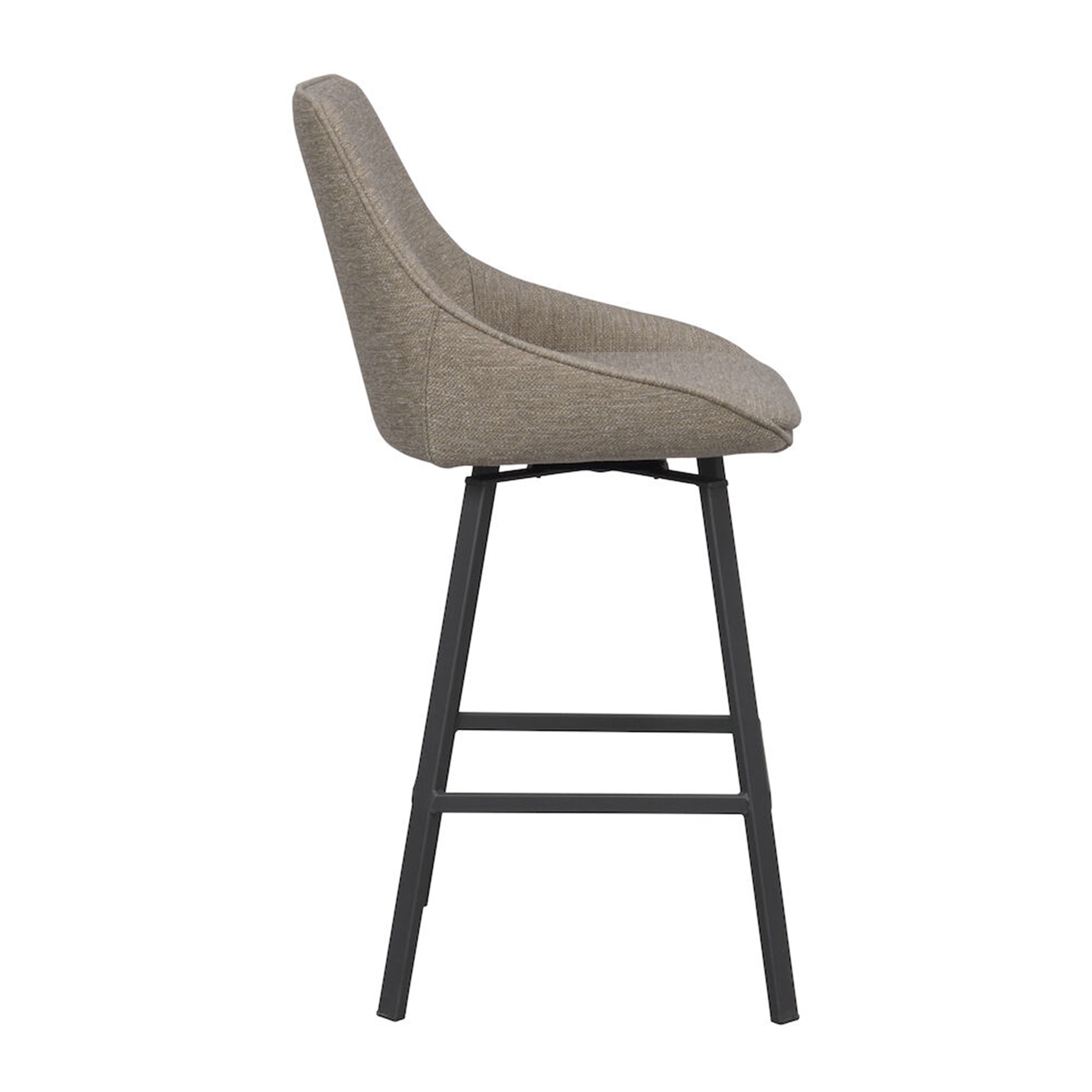 Rowico Home Alison Barstol Mörkbeige/Svart