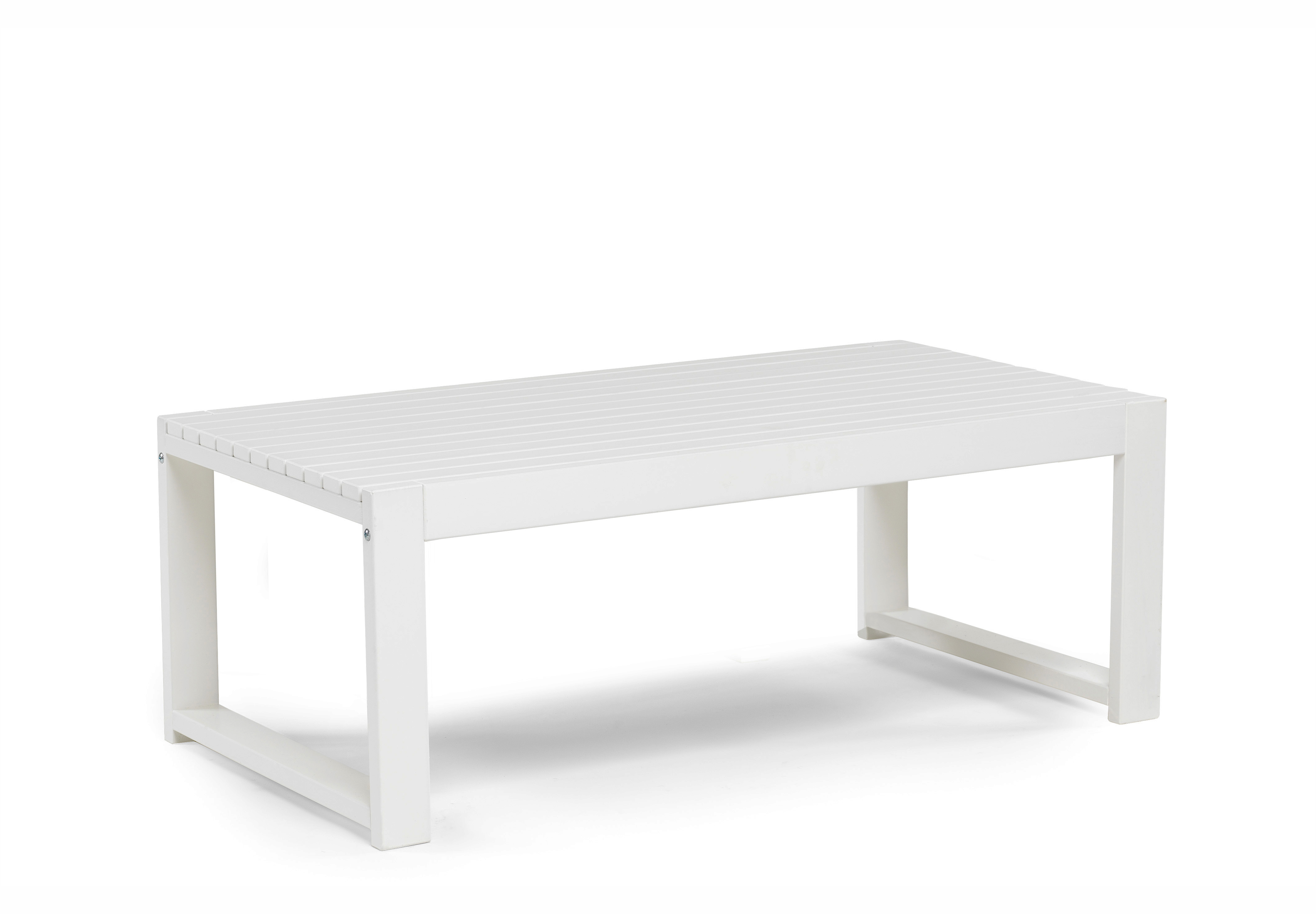 Hillerstorp - Gotland Salongbord Hvit 60 x 120 - Holz  - Sofabord og Sidebord Utendørs
