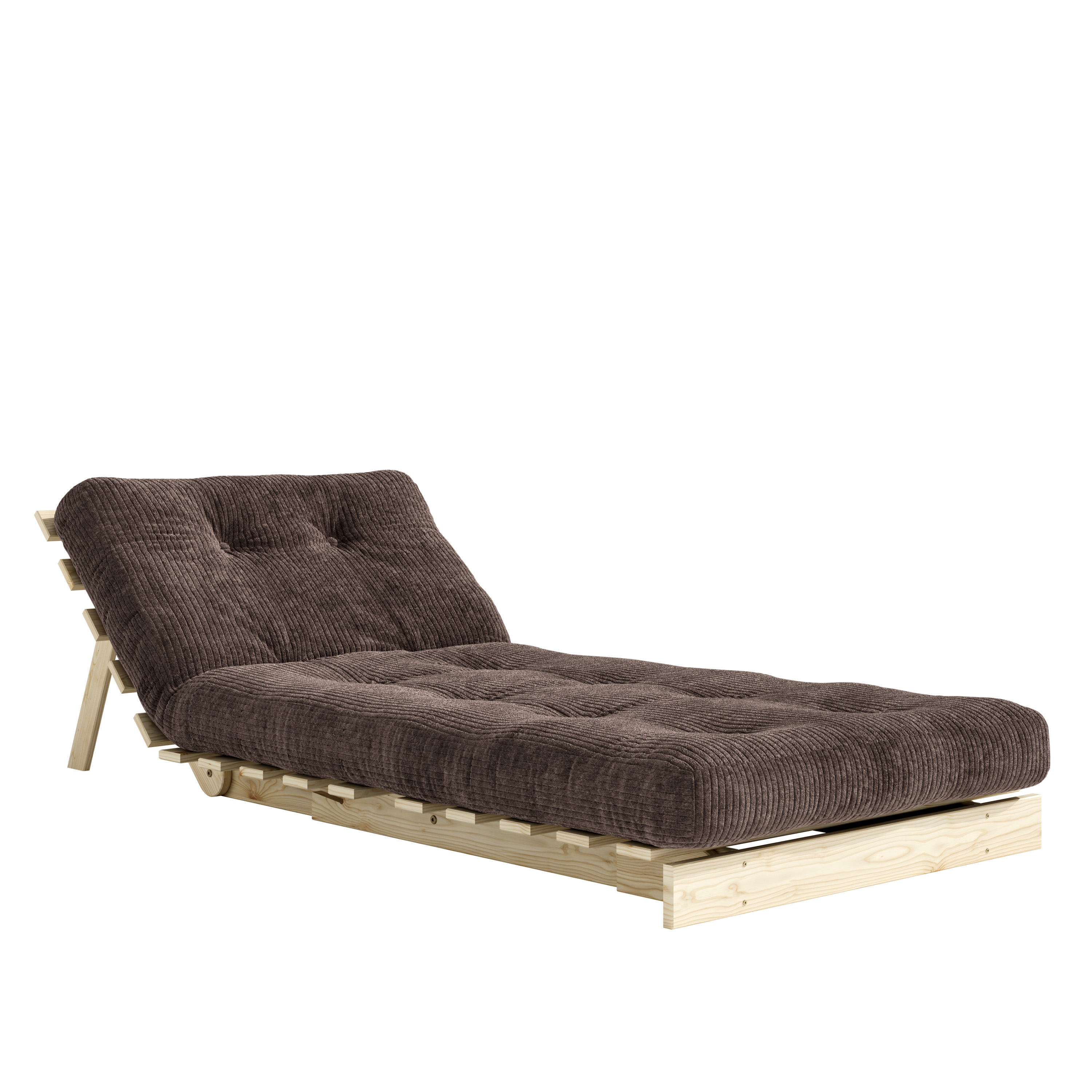 Karup Design Roots Sovesofa Raw/Dark Cocoa 90cm