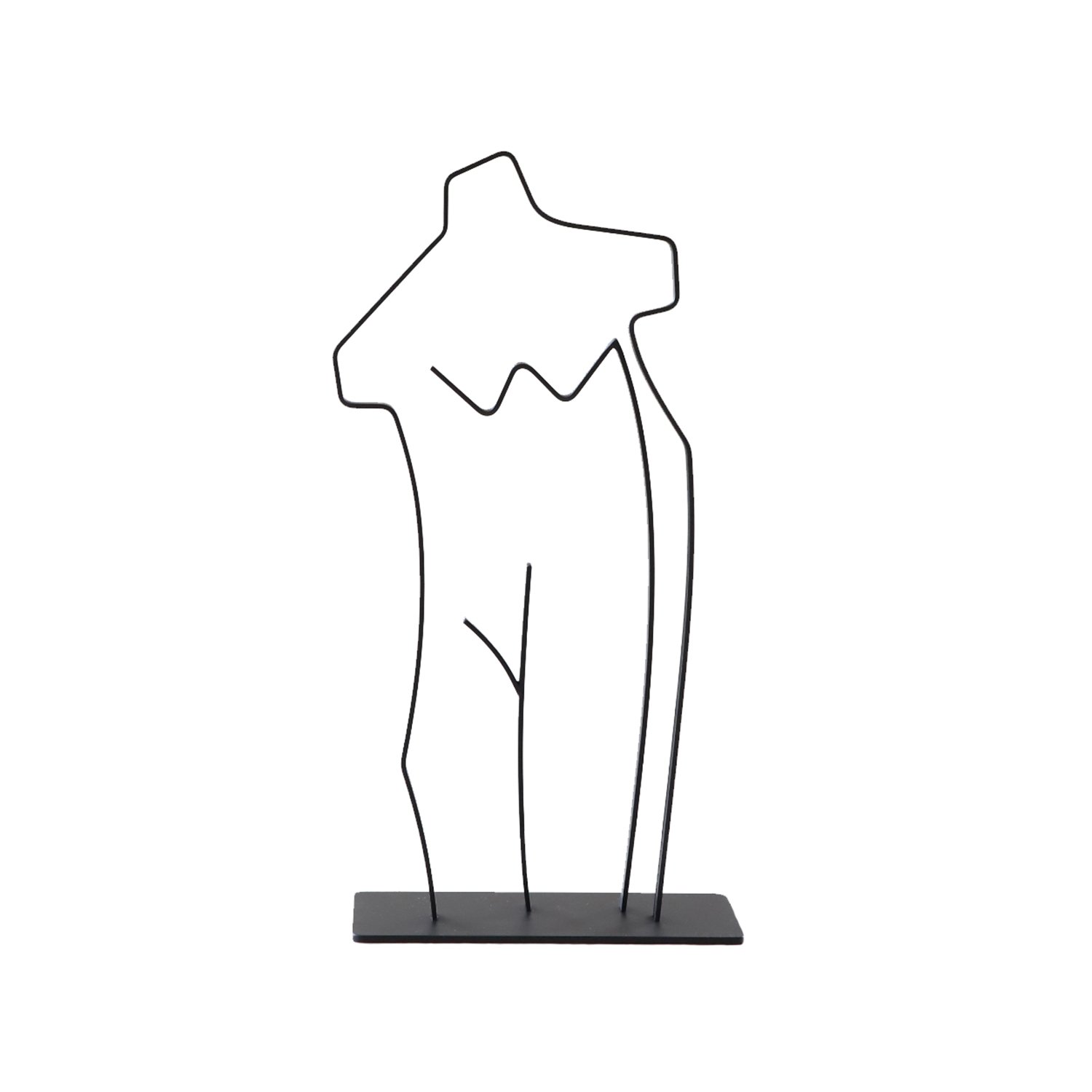 Wire Ruth Dekoration Black