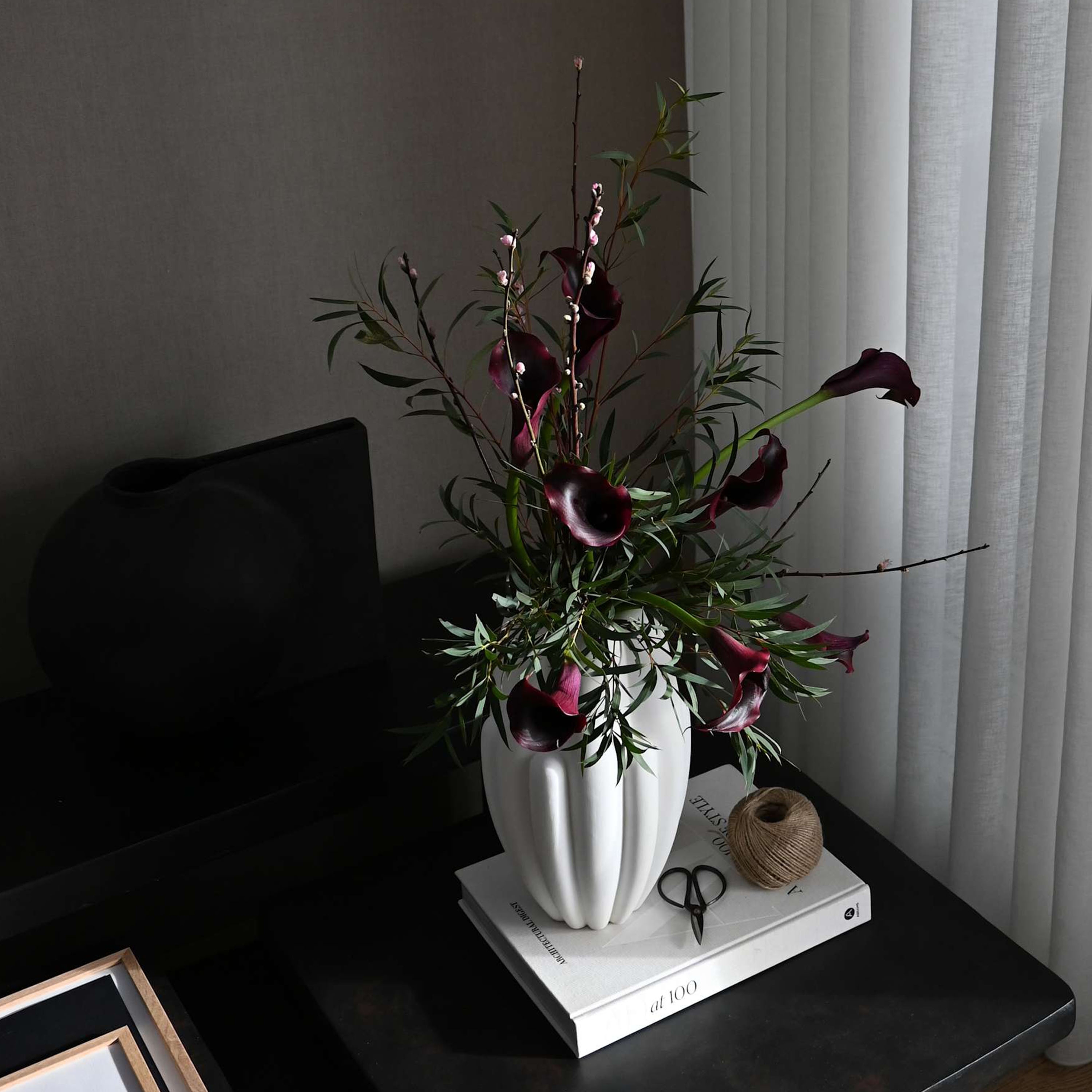 101 Copenhagen Bloom Vas Slim Luu Valkoinen Mini