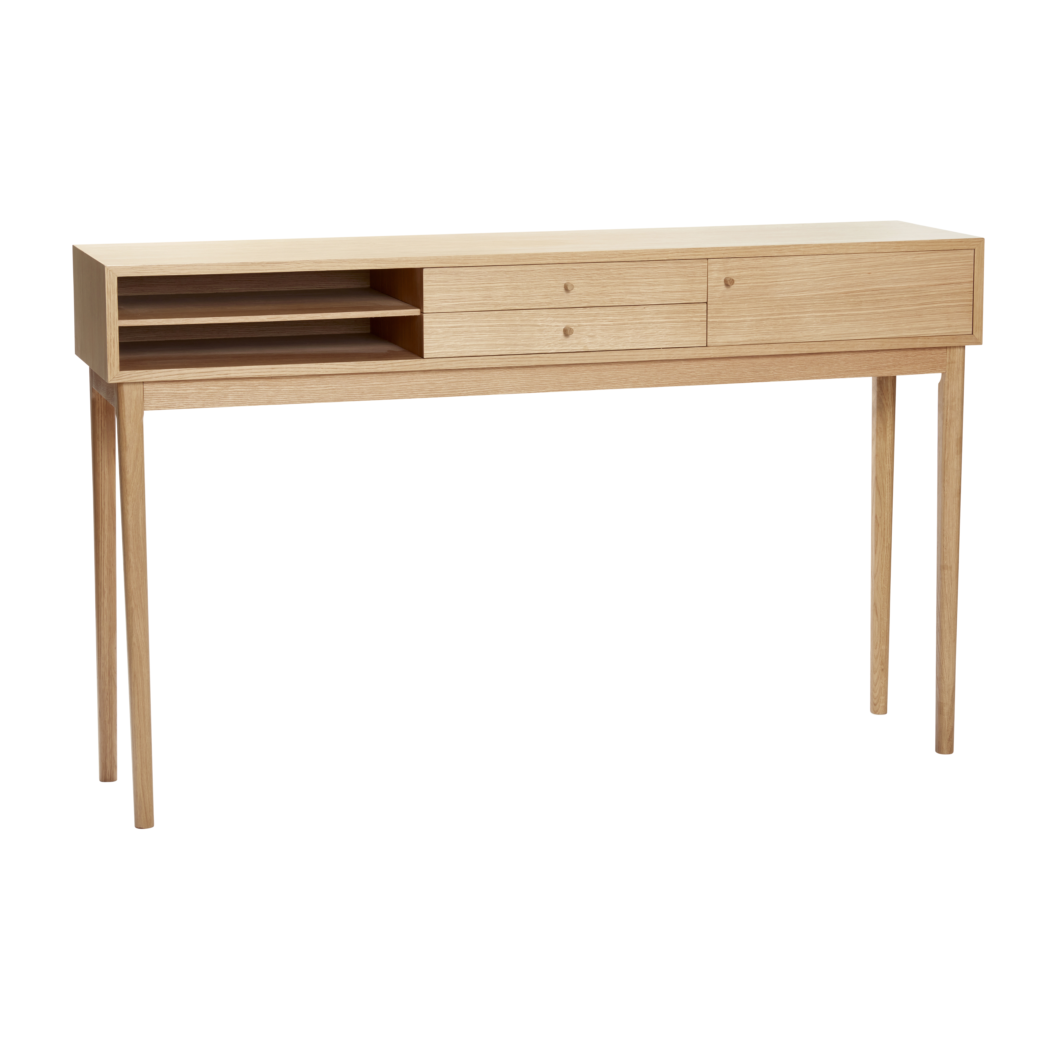 Hübsch - Collect Konsolbord FSC Ek 154cm - Beige