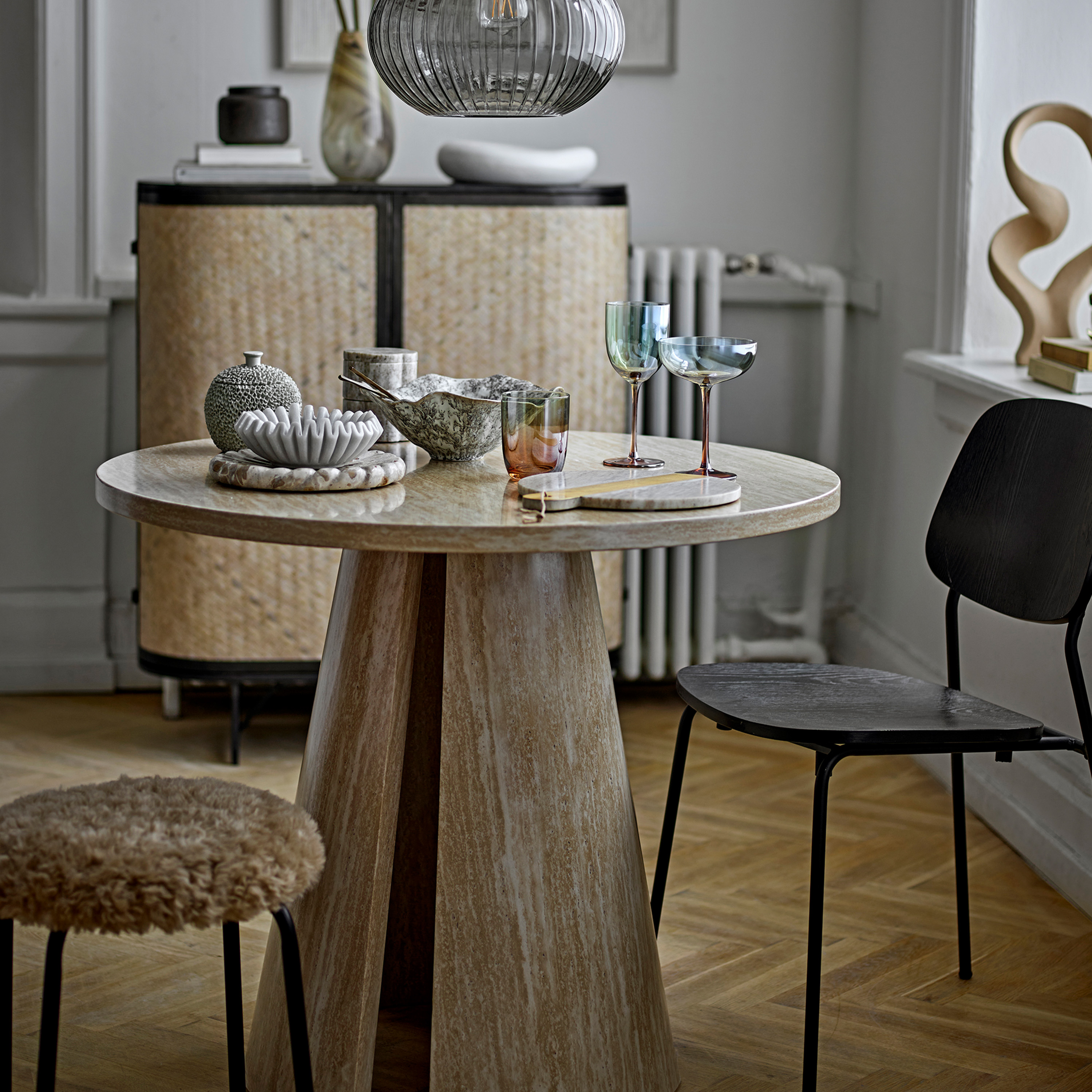 Bloomingville Ames Dining Table Nature 90x75