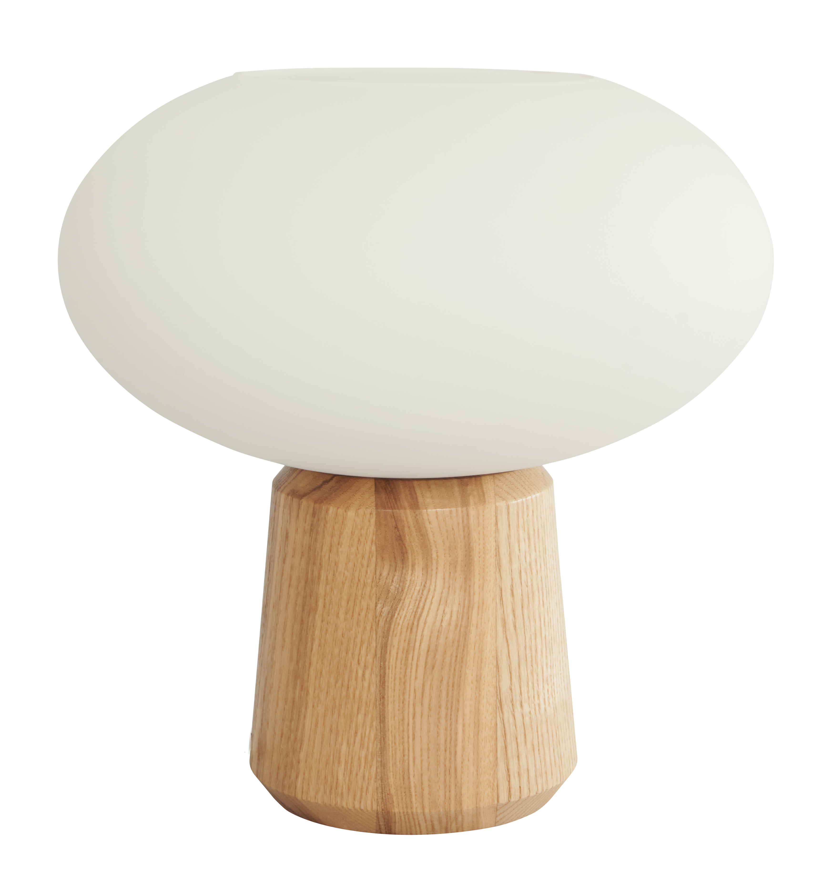 Watt & Veke - Olivia Tischlampe Natural 27cm - Weiß - Tischlampen