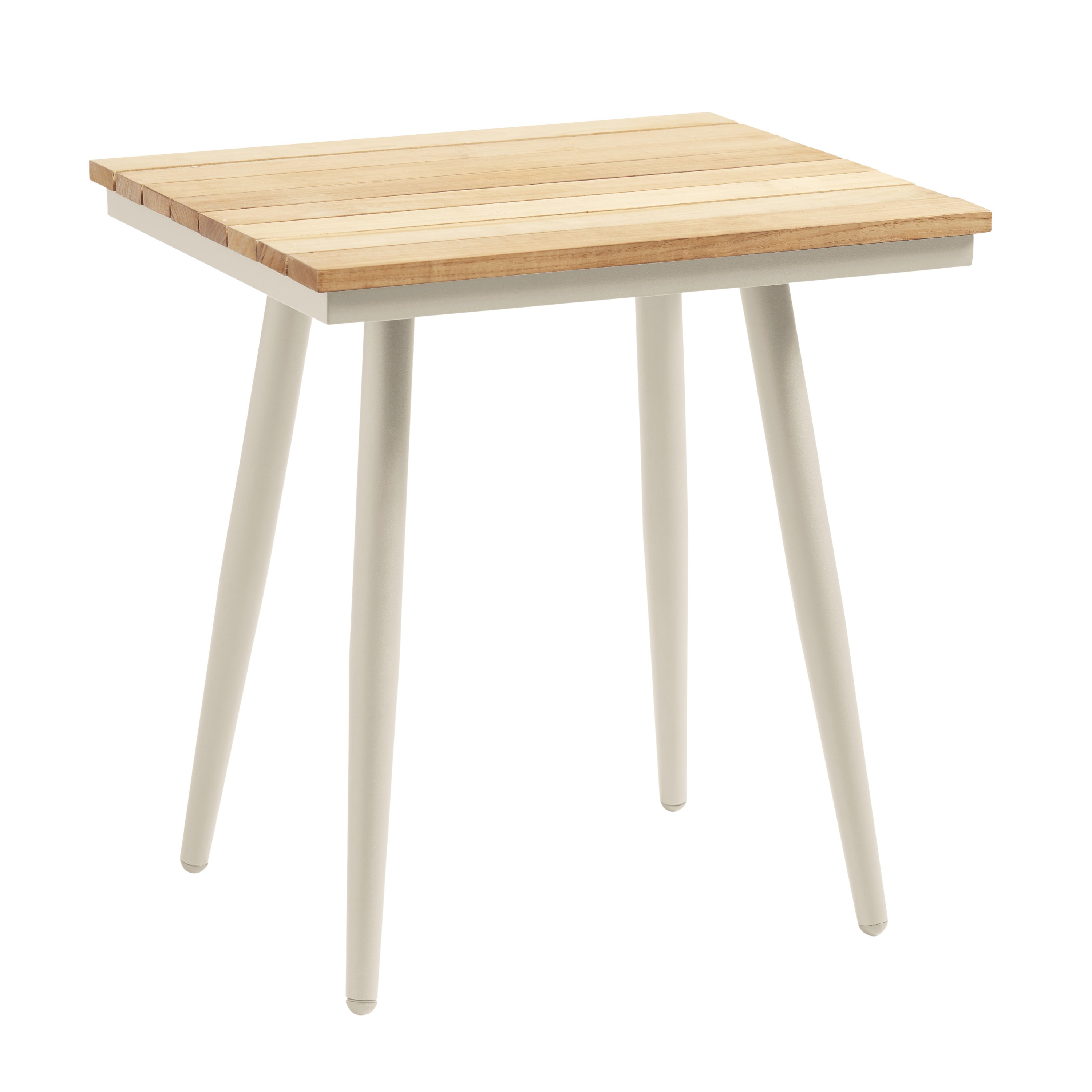 Rio Sidebord Sandy Grey/Teak 50x45