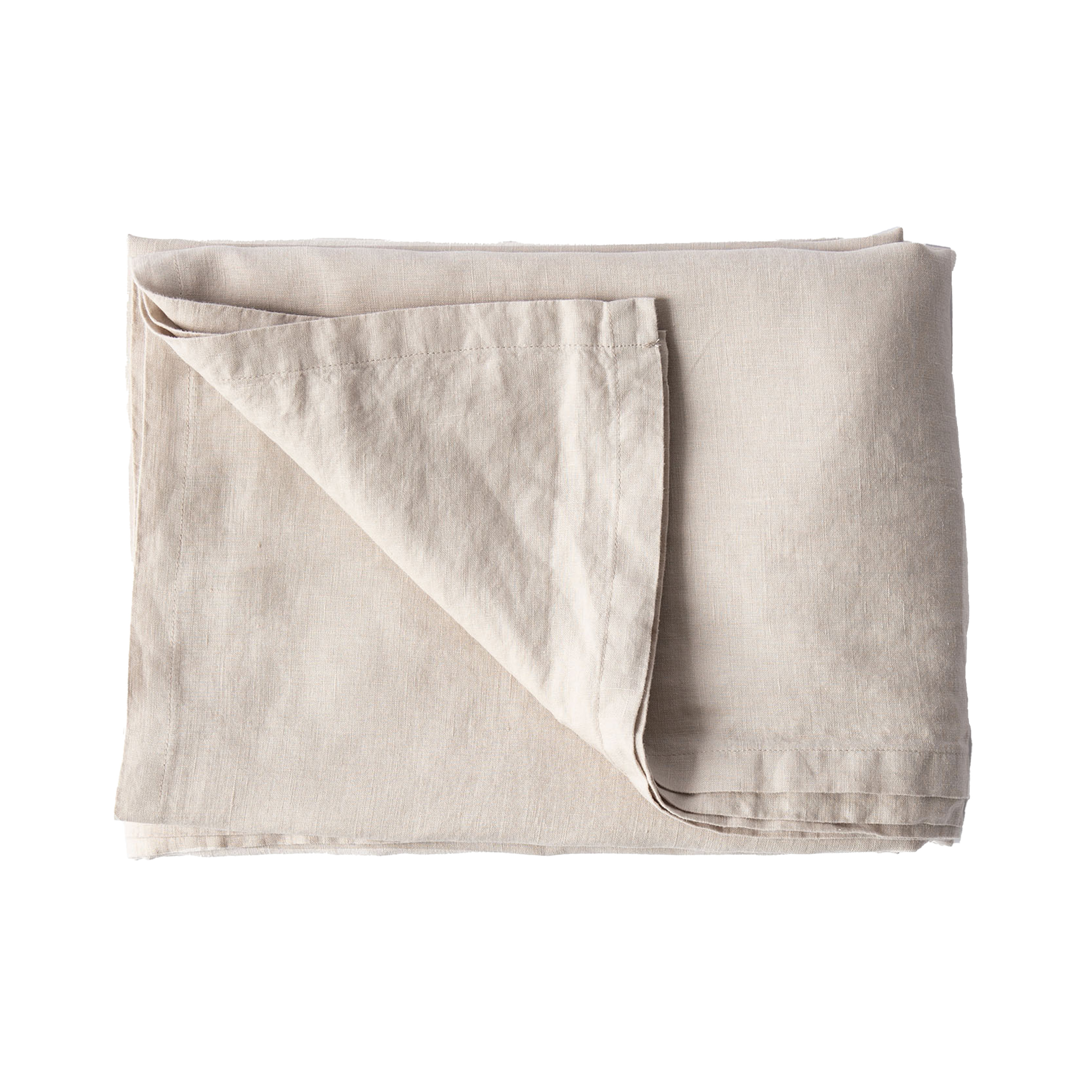 Tell me more - Duk Linne Warm Grey 145x330 - Grå