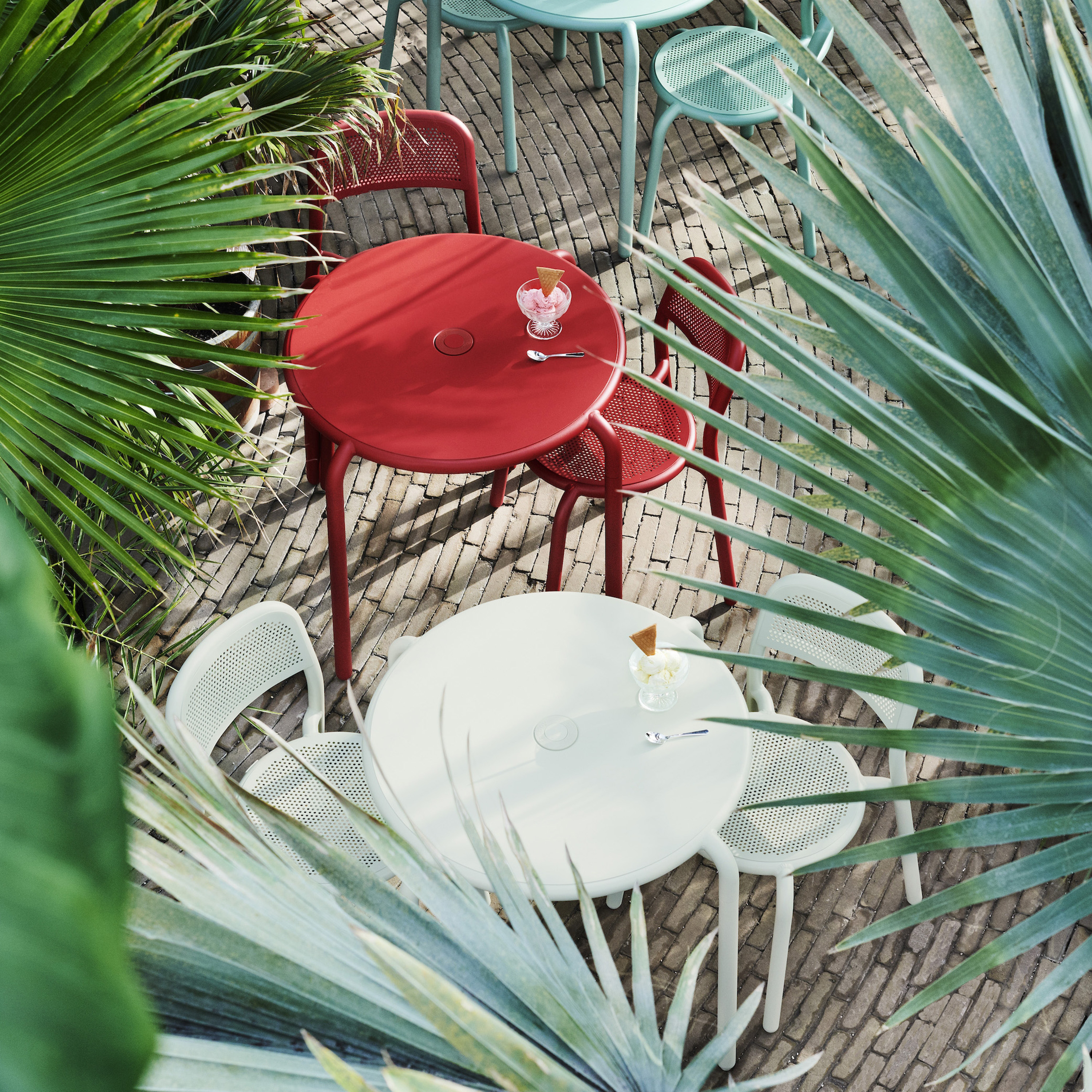 Fatboy Toni Bistreau Pöytä Mist Green Ø80