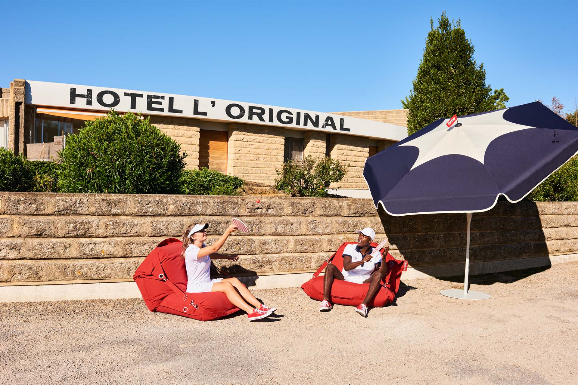 Fatboy Sunshady Parasoll Ocean Blue Ø300