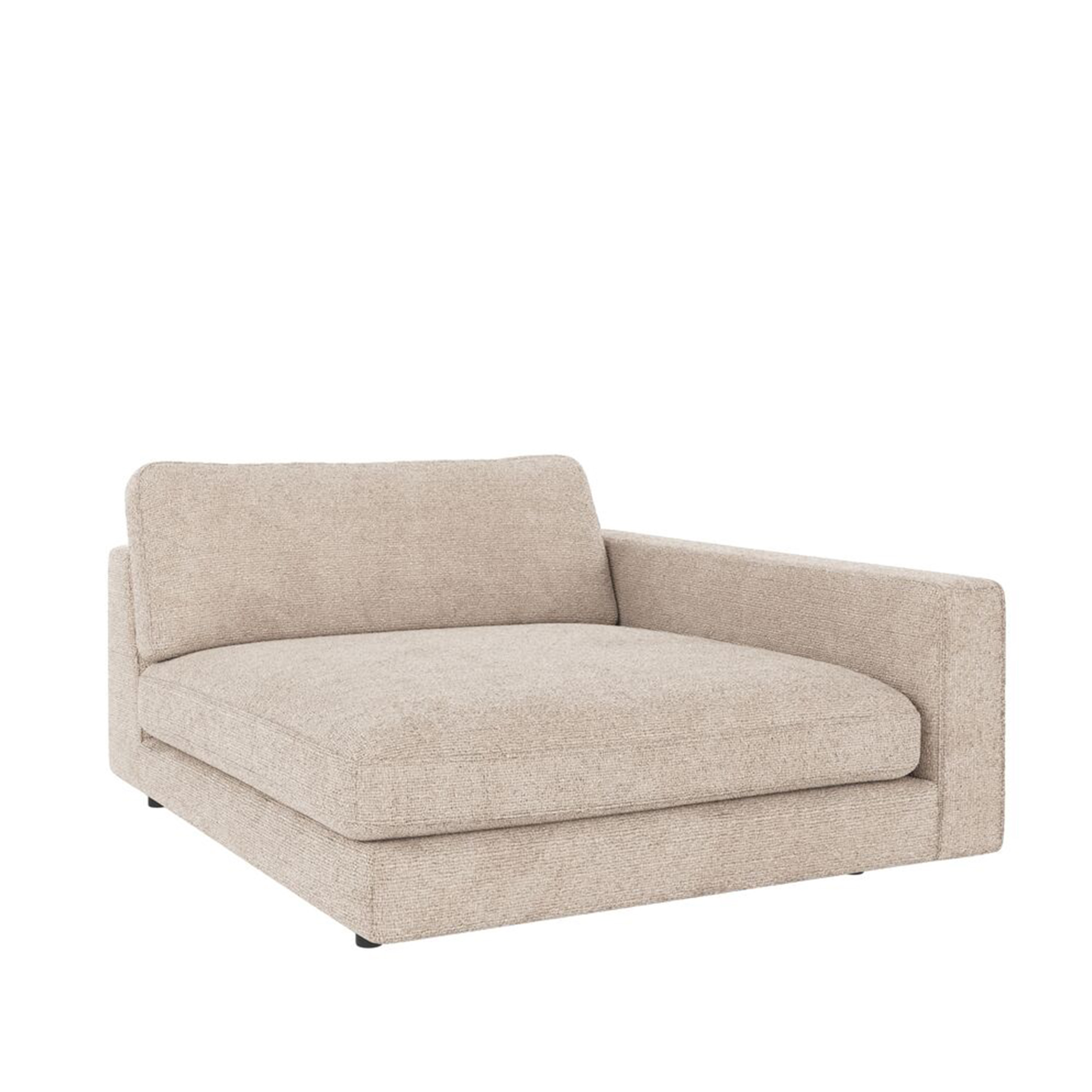 Rowico Home Duncan 1.5-sits Modul Schäslong Höger Ljusgrå