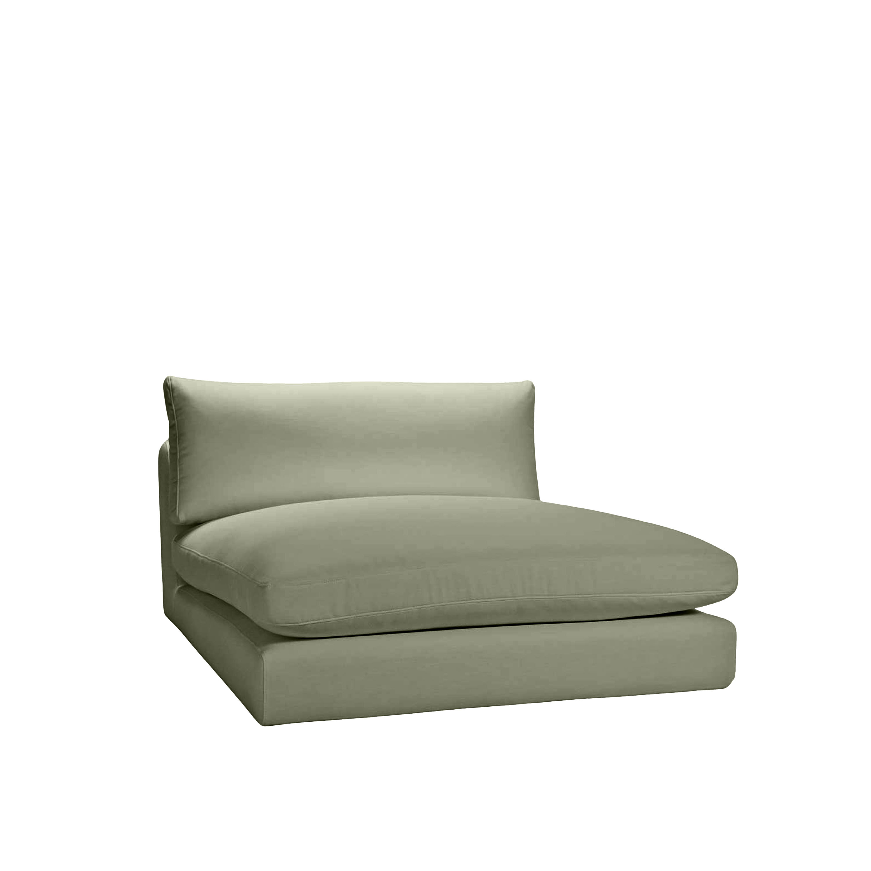 Capri 1,5-seter divanmodul Grønn 120x155