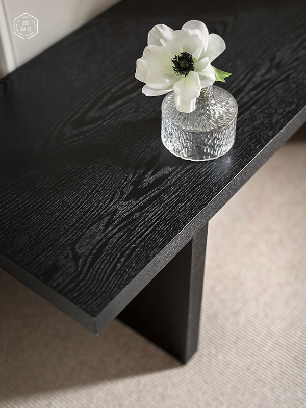 Nordic Home Laura Soffbord Svart 120cm