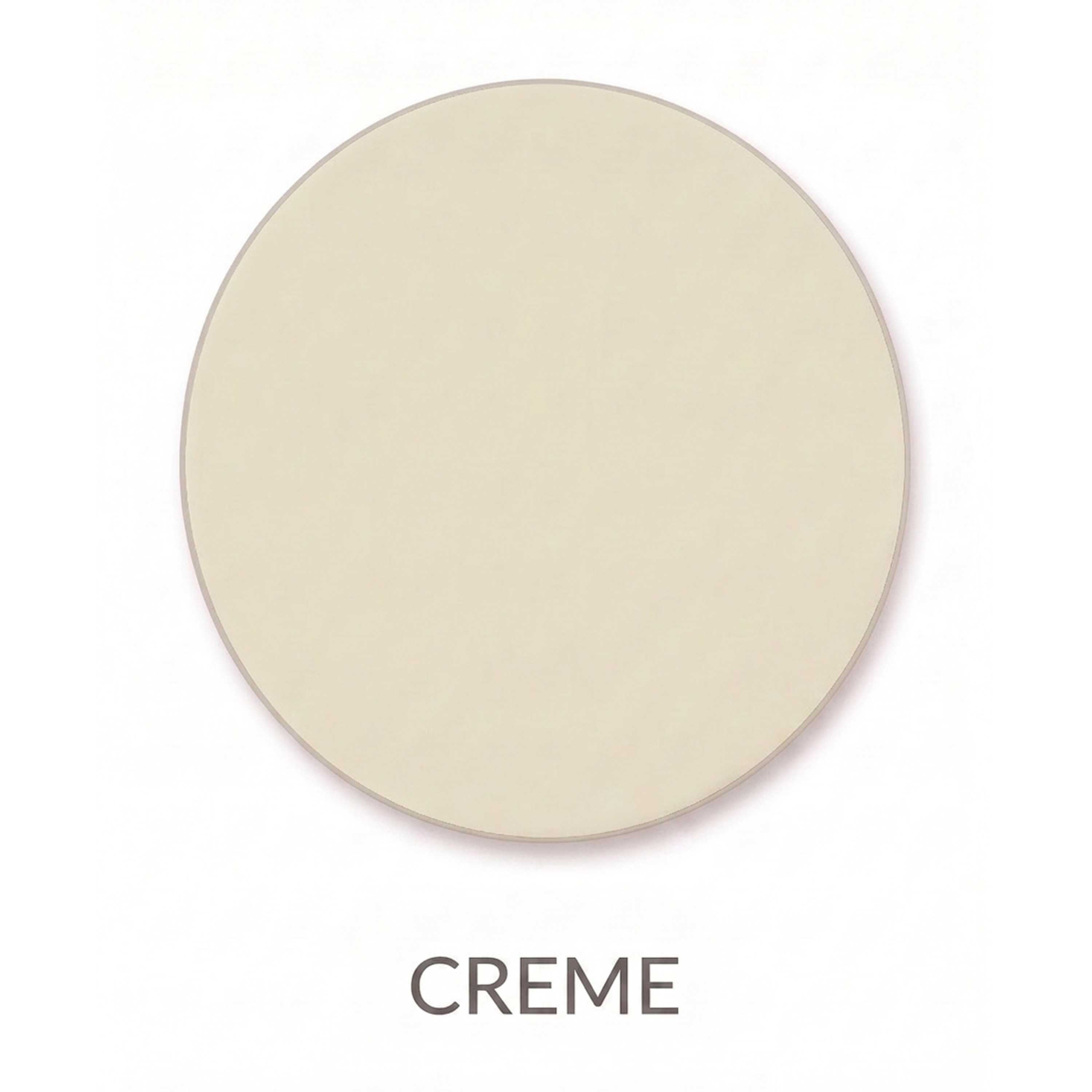 Sleepo Collection Isla Sofabord Creme 110cm