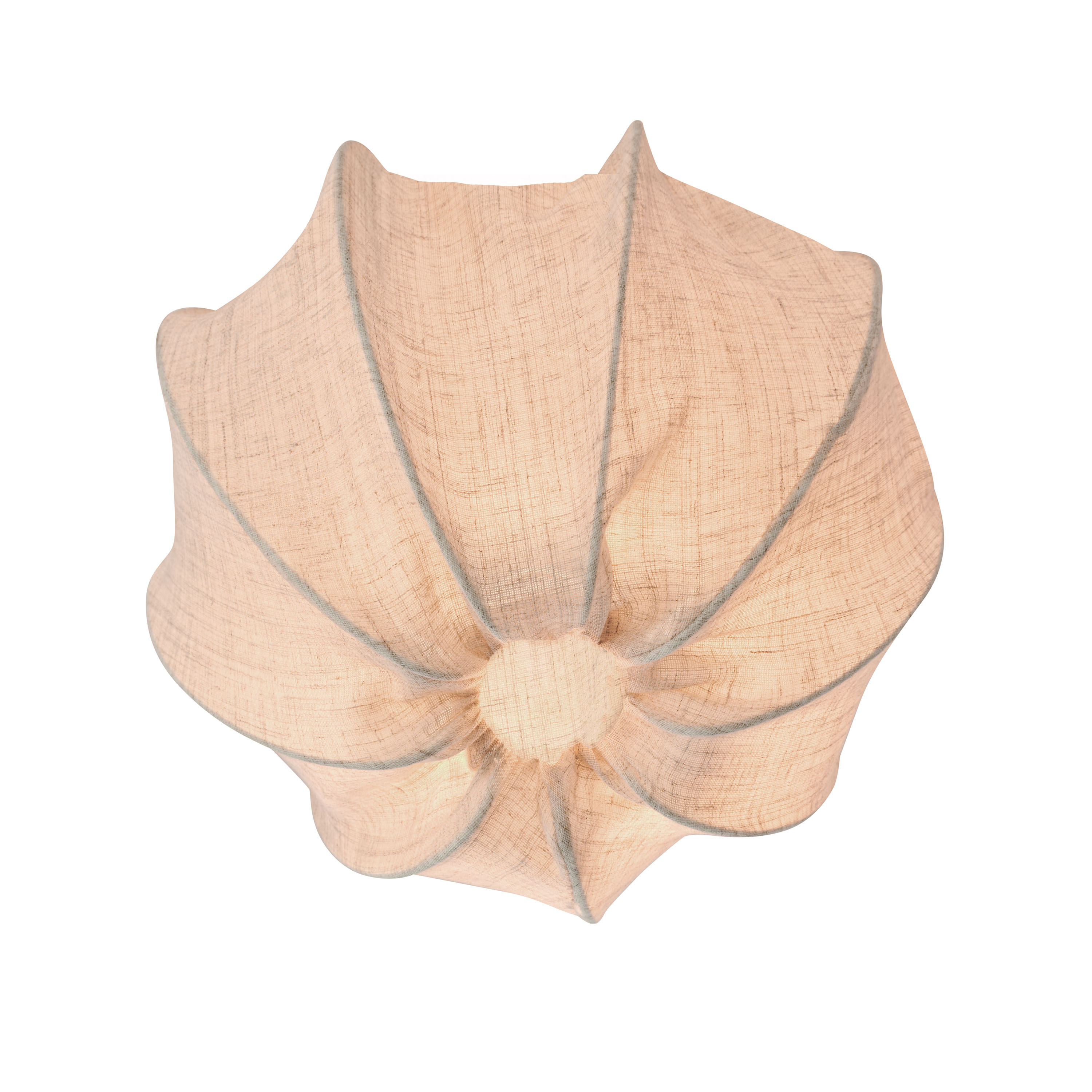 Watt &amp; Veke Anna Deckenleuchte Leinen Natur Mini