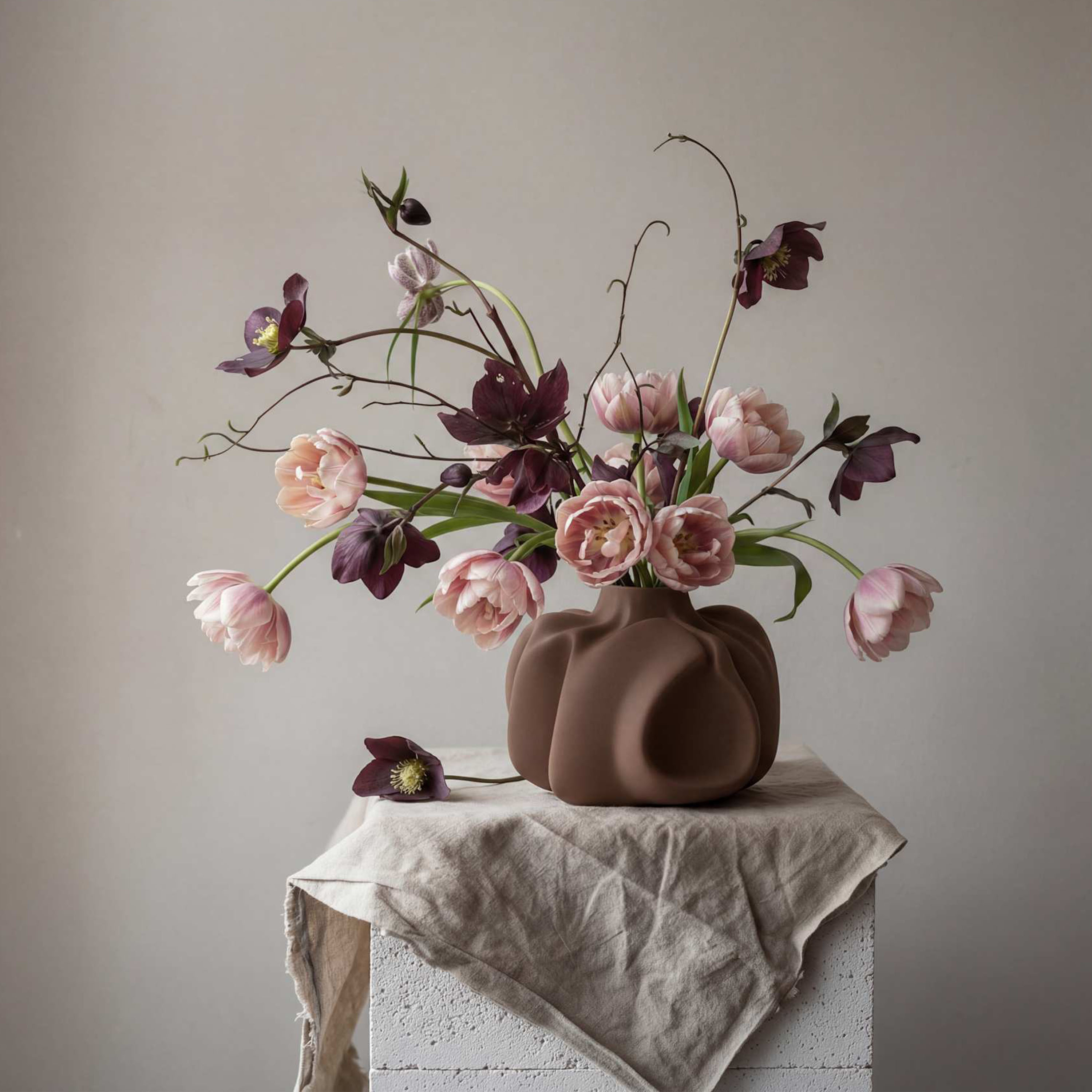 101 Copenhagen Wabi Maljakko Almond Medio