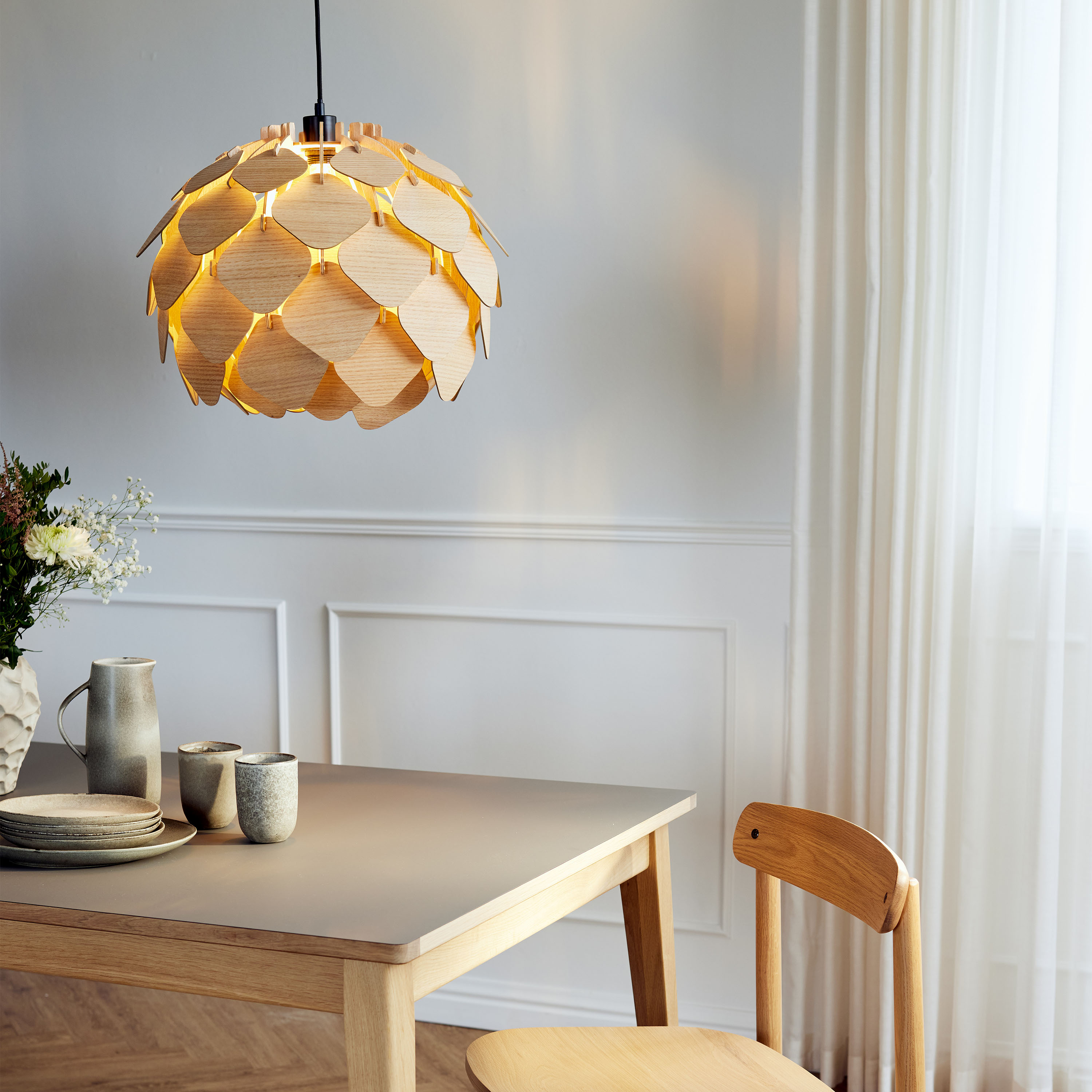 Andersen Furniture Cyna Taklampe Eik Ø50