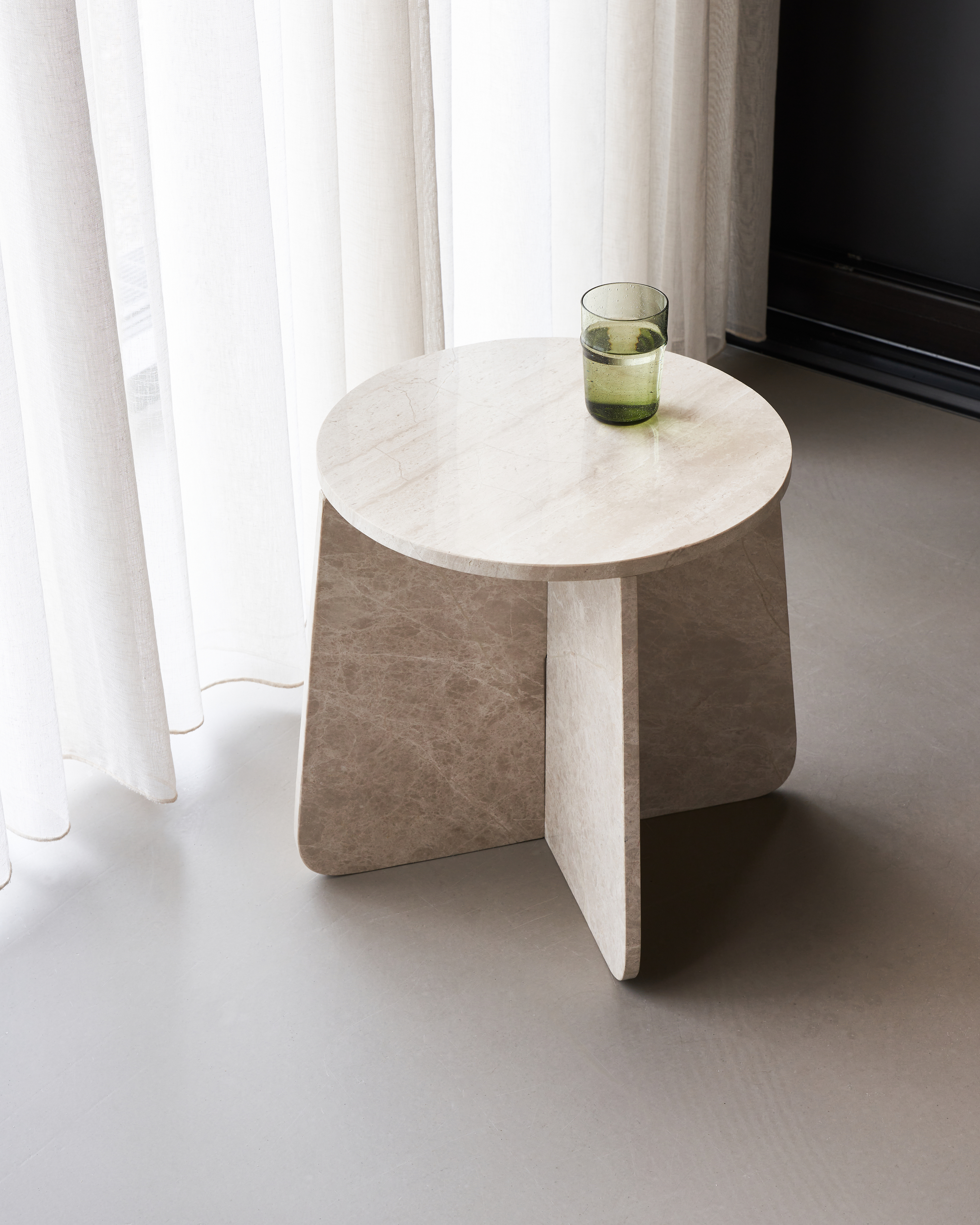 House Doctor Marb Sidobord Marmor Beige