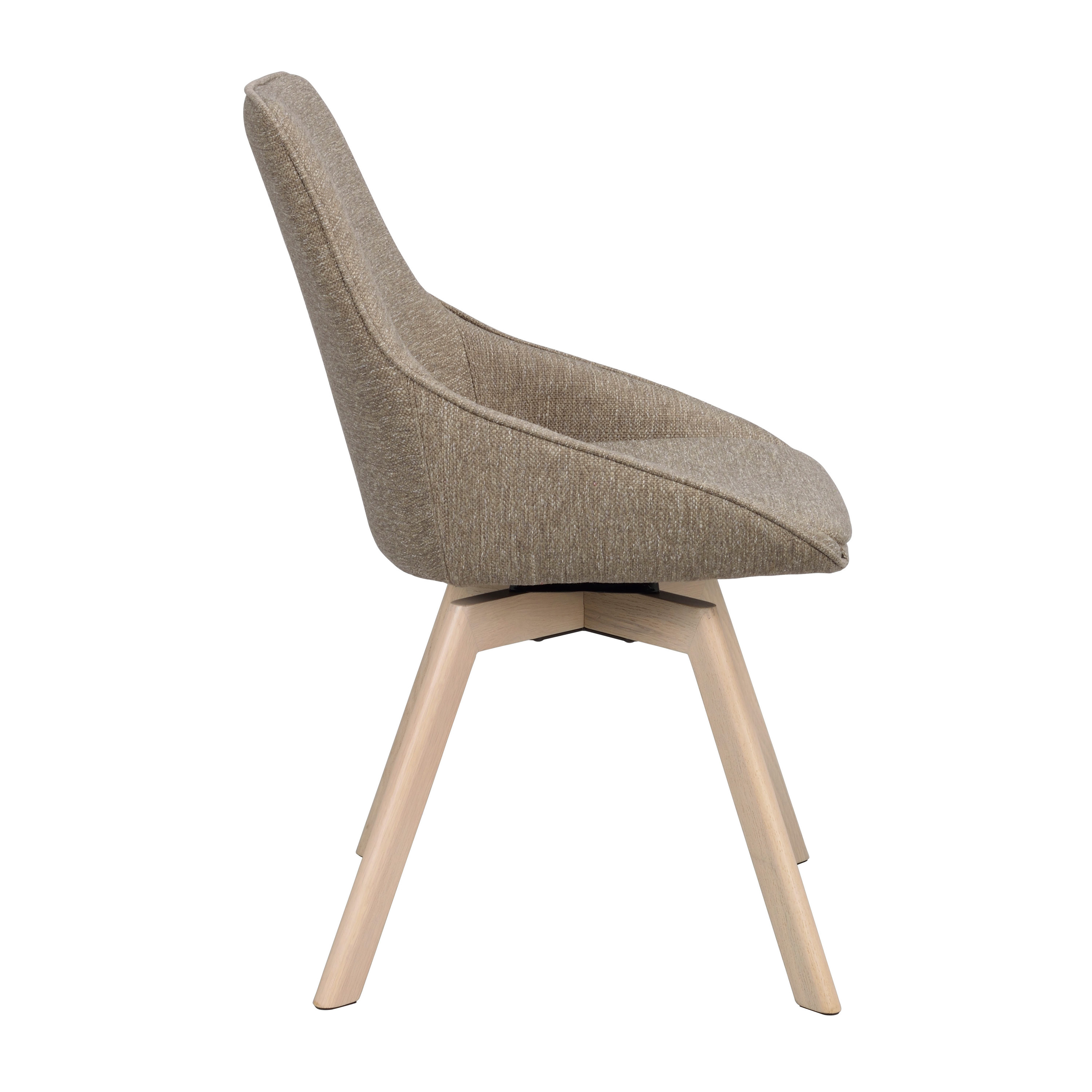 Rowico Home Alison Matstol Mörkbeige/Vitpigmenterad