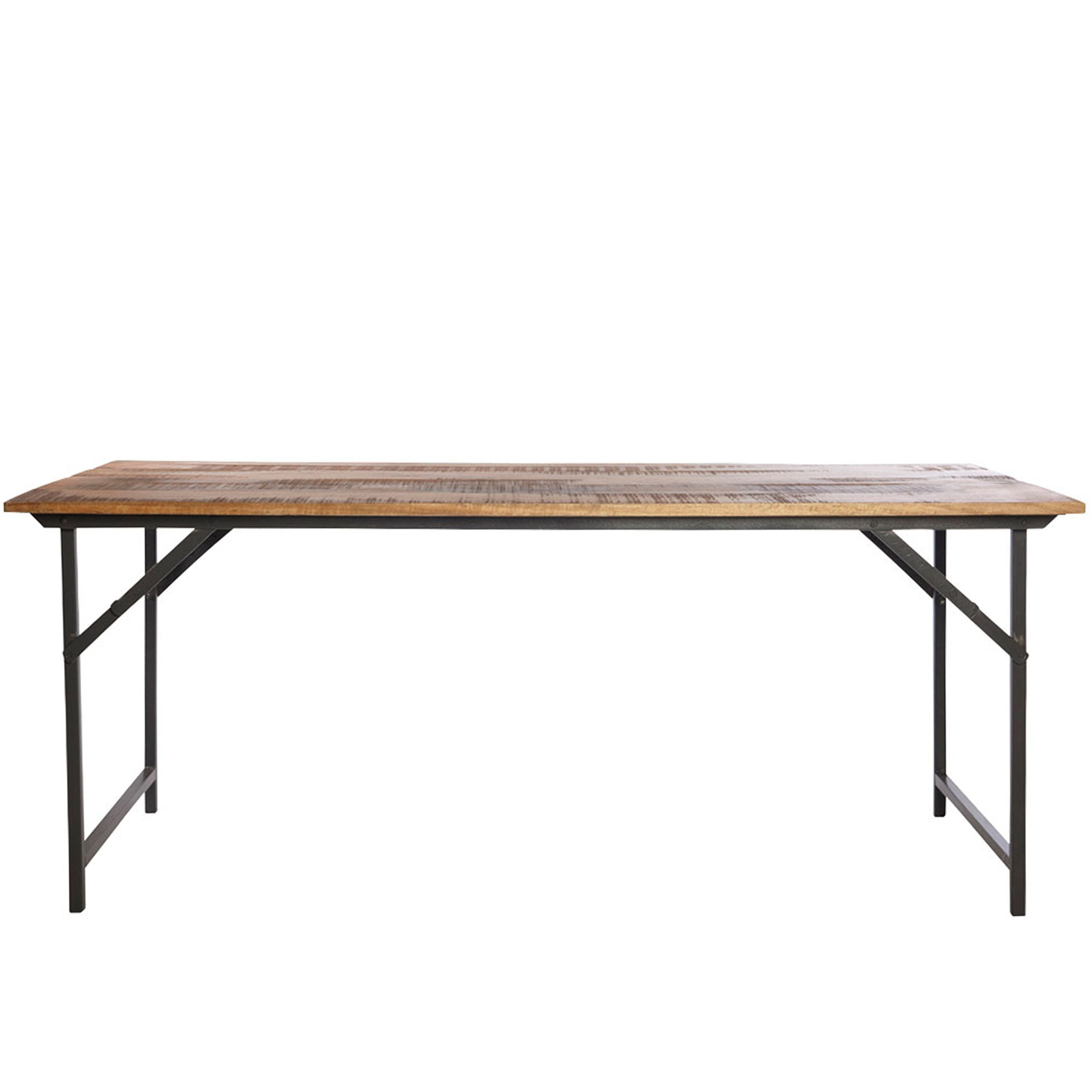 Party Spisebord Sammenleggbart Natur 180cm