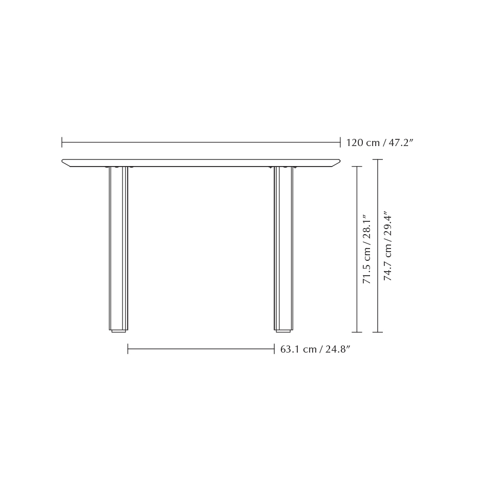 Umage Comfort Circle Matbord Smooth Oak Ø120