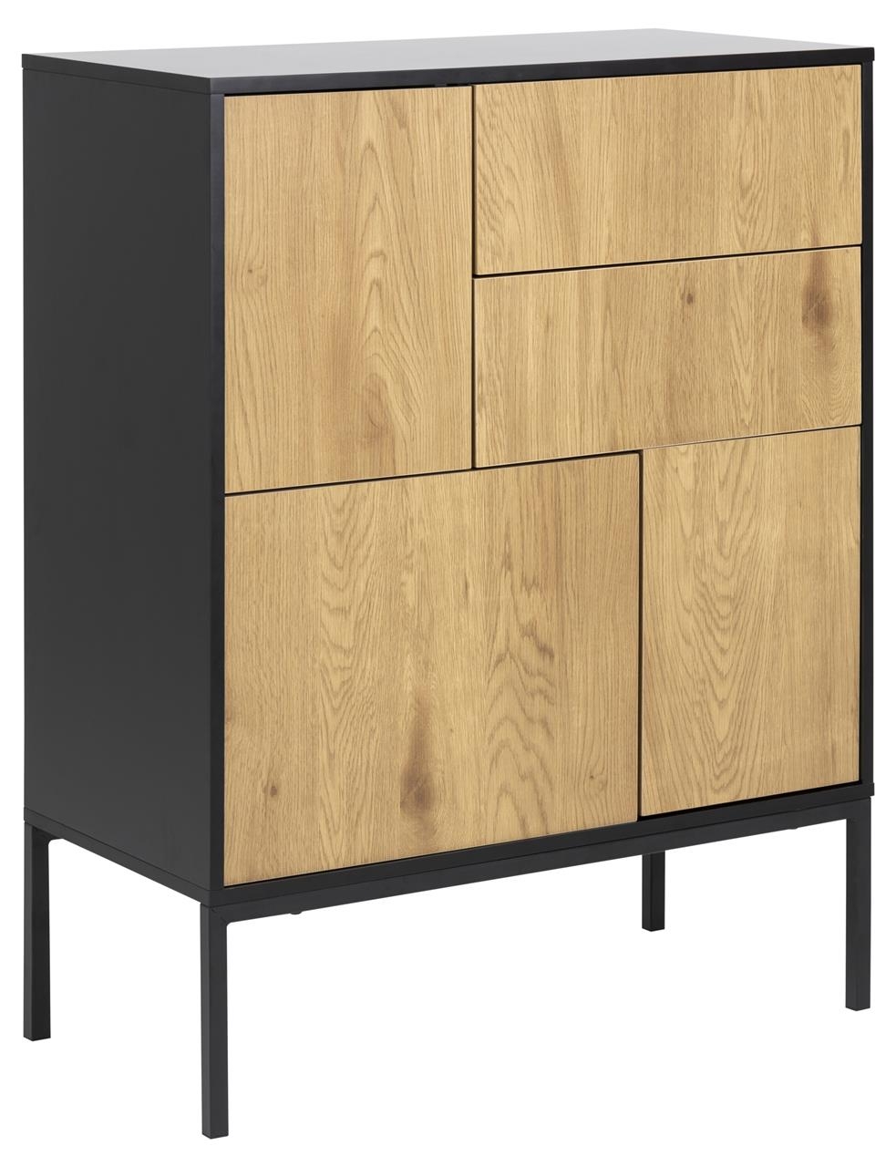 Nordic Home - Dalvik Skåp 80x103 - Svart