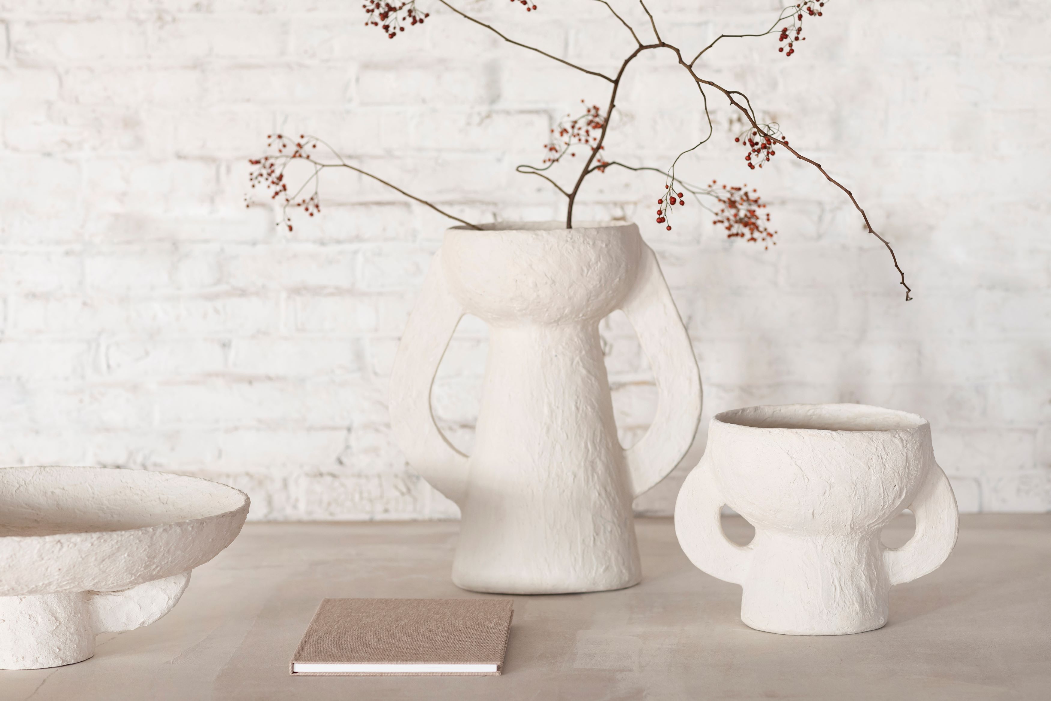 Serax Earth Vas White Large