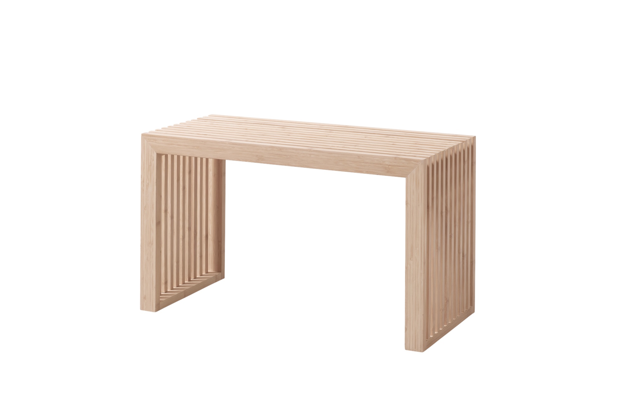 Cinas - Rib Bänk Bambu 73cm - Trä