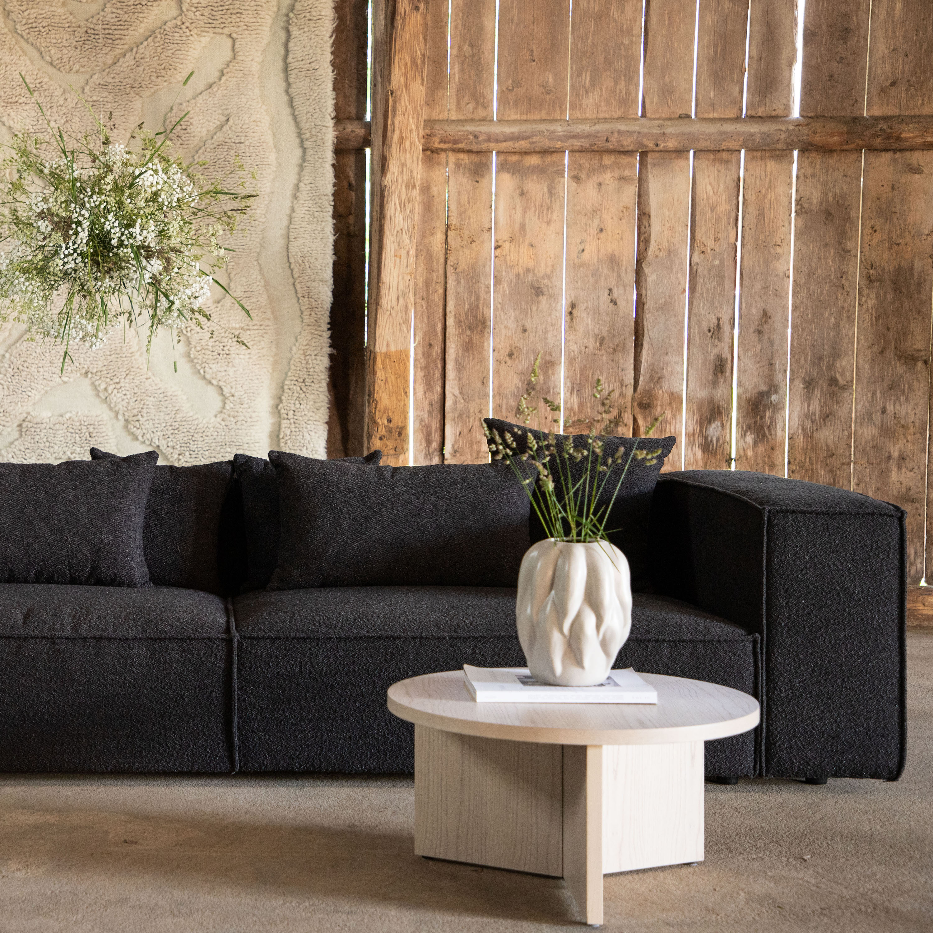 Vind Gillholmen 4-sits Soffa Black