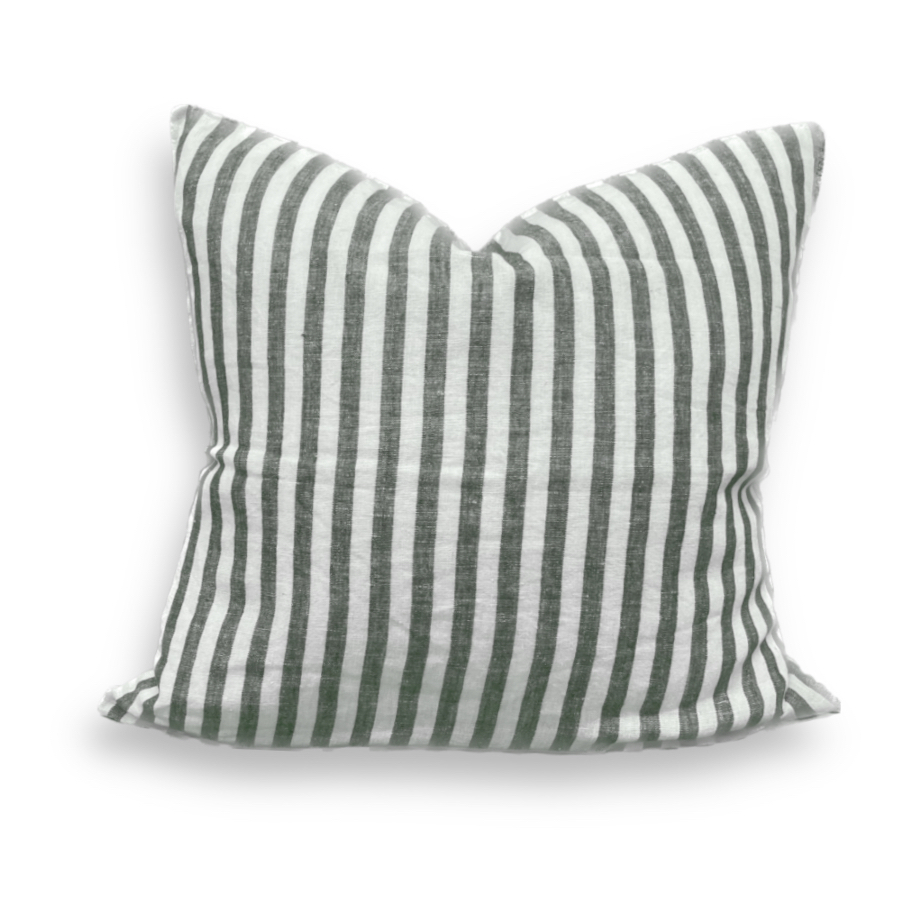 Misty Kuddfodral Linne Edge Jeep Green 50x50