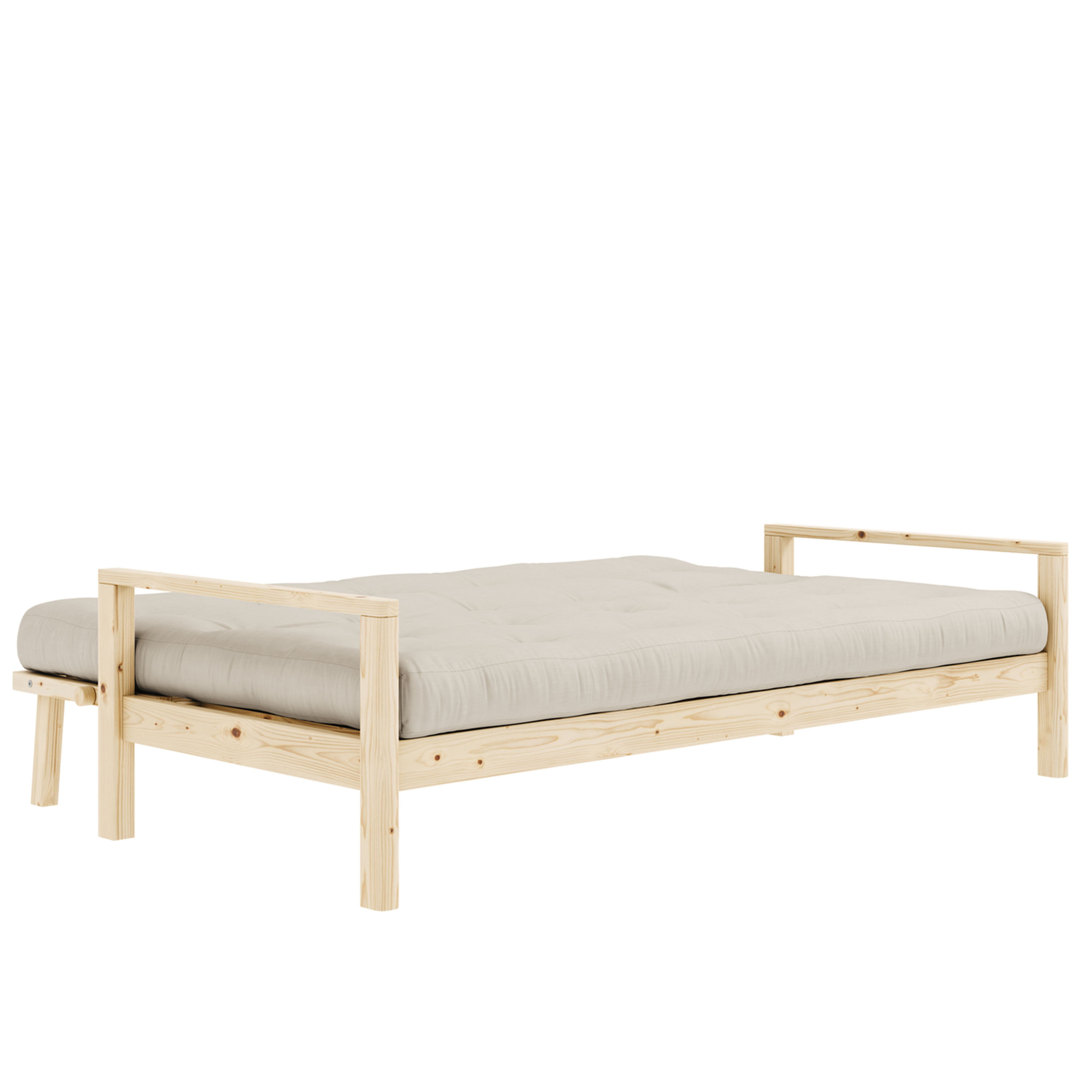 Karup Design Knob Schlafsofa Natur/Beige 130cm