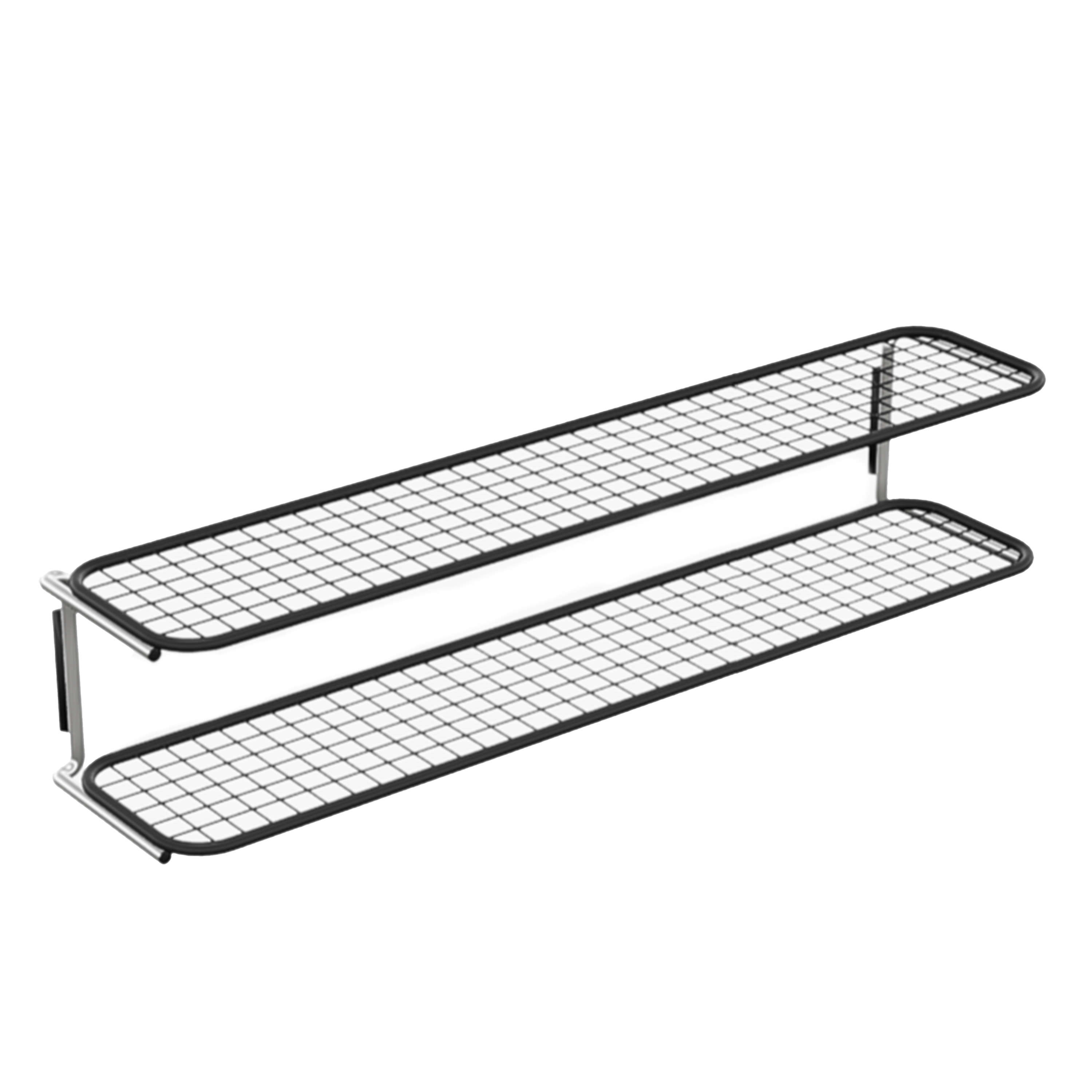 Classic Skohylla Dubbel Svart/Krom 120cm